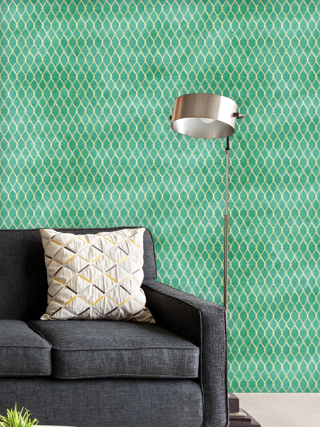 ArtzFolio Printed UV-Resistant Anti-Bacterial Green Veil-Like Pattern Peel & Stick Wallpaper, Multi
ArtzFolio Printed UV-Resistant Anti-Bacterial Green Veil-Like Pattern Peel & Stick Wallpaper, Multi