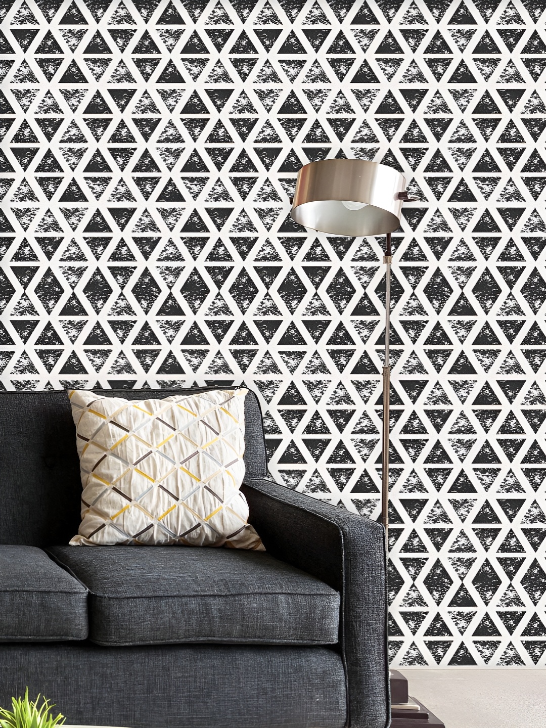 ArtzFolio Printed UV-Resistant Anti-Bacterial Triangular Shapes Peel & Stick Wallpaper, Multi
ArtzFolio Printed UV-Resistant Anti-Bacterial Triangular Shapes Peel & Stick Wallpaper, Multi