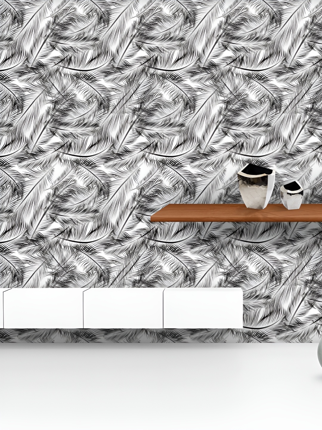 ArtzFolio Printed UV-Resistant Anti-Bacterial Feathers Peel & Stick Wallpaper, Multi
ArtzFolio Printed UV-Resistant Anti-Bacterial Feathers Peel & Stick Wallpaper, Multi