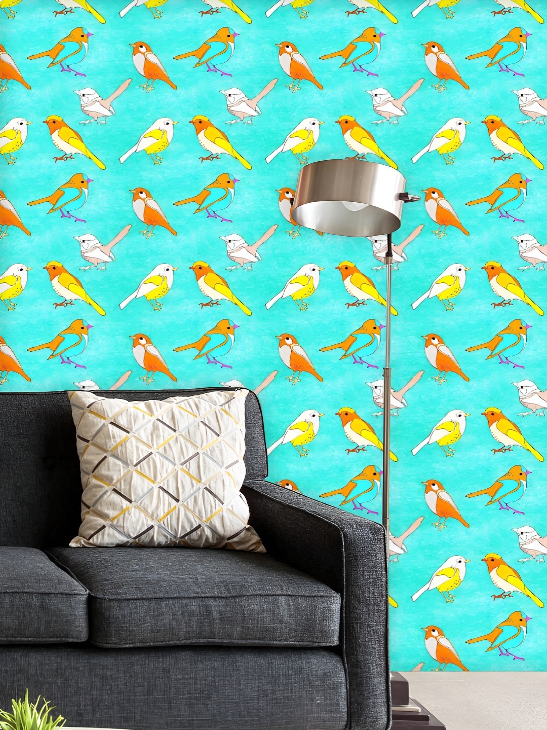 ArtzFolio Printed UV-Resistant Anti-Bacterial Vintage Birds Peel & Stick Wallpaper, Multi
ArtzFolio Printed UV-Resistant Anti-Bacterial Vintage Birds Peel & Stick Wallpaper, Multi