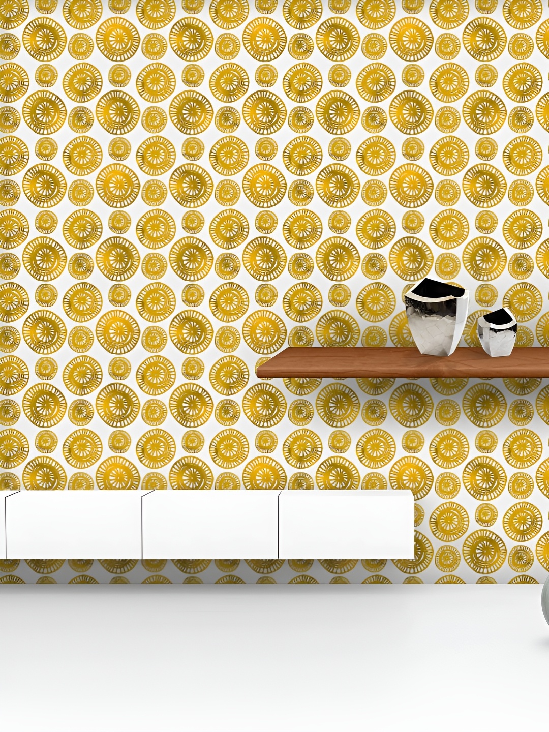 ArtzFolio Printed UV-Resistant Anti-Bacterial Ornate Shapes Peel & Stick Wallpaper, Multi
ArtzFolio Printed UV-Resistant Anti-Bacterial Ornate Shapes Peel & Stick Wallpaper, Multi