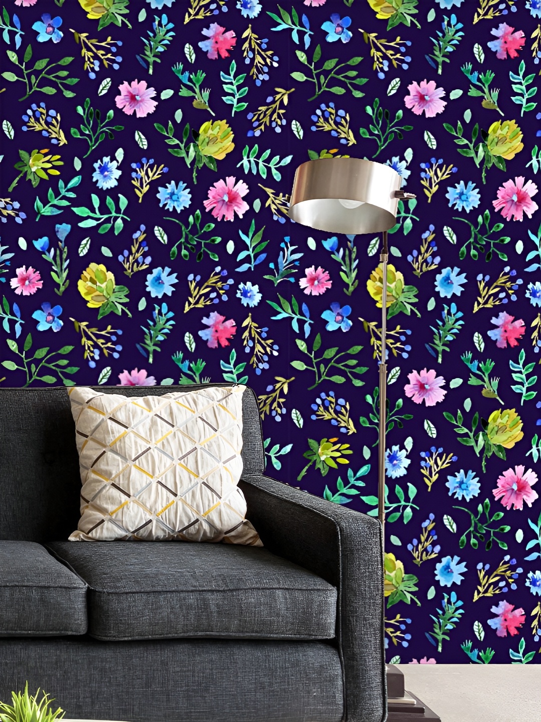 ArtzFolio Printed UV-Resistant Anti-Bacterial Flowers And Leaves Peel & Stick Wallpaper, Multi
ArtzFolio Printed UV-Resistant Anti-Bacterial Flowers And Leaves Peel & Stick Wallpaper, Multi