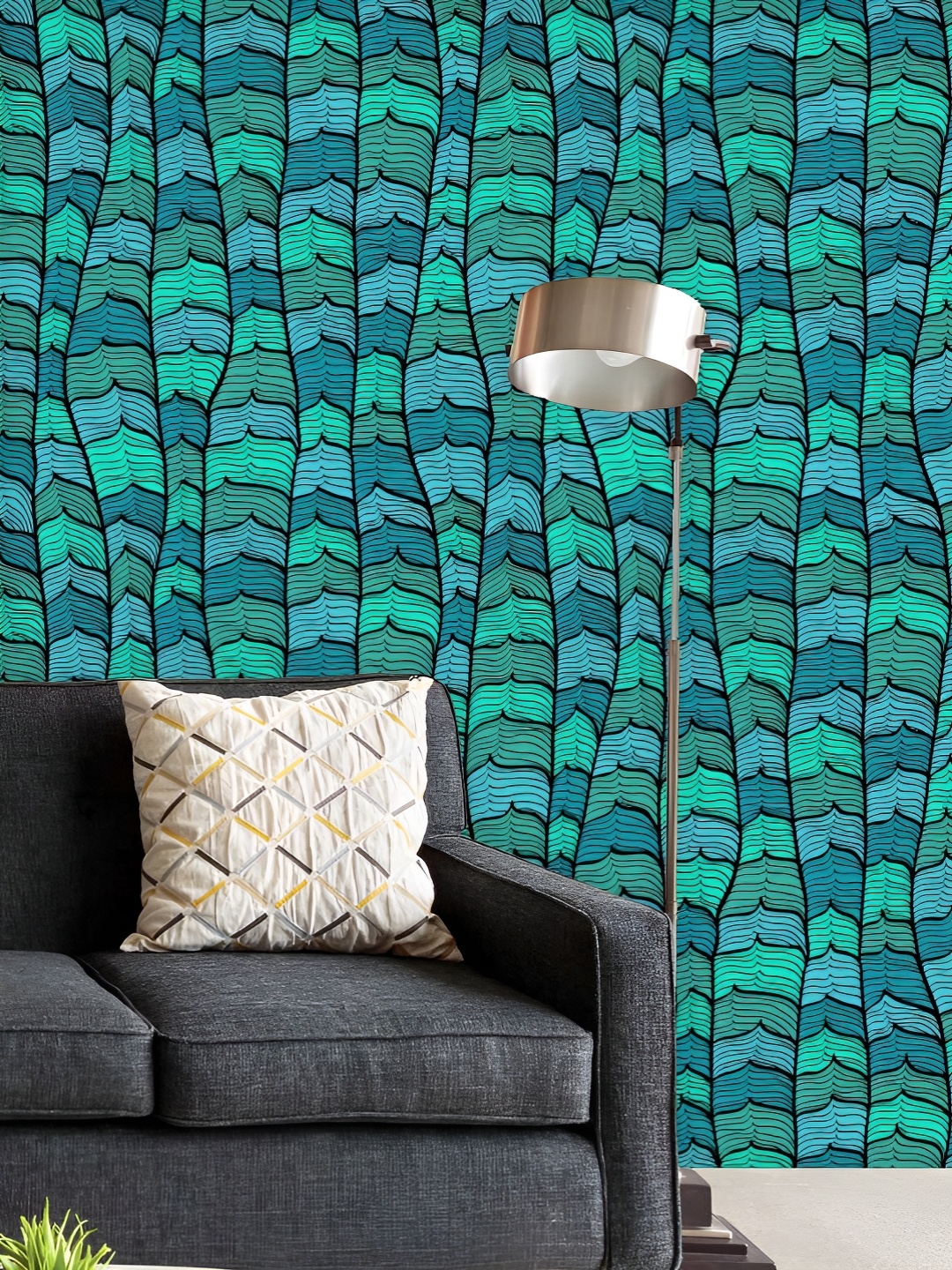 ArtzFolio Printed UV-Resistant Anti-Bacterial Blue WavesPeel & Stick Wallpaper, Multi
ArtzFolio Printed UV-Resistant Anti-Bacterial Blue WavesPeel & Stick Wallpaper, Multi
