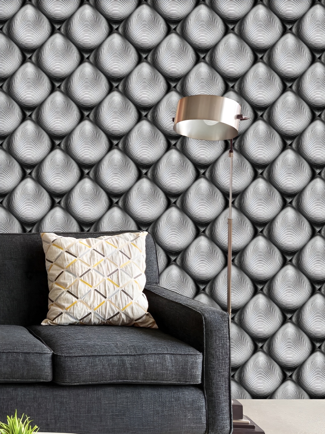 ArtzFolio Printed UV-Resistant Anti-Bacterial Monochrome Cone Peel & Stick Wallpaper, Multi
ArtzFolio Printed UV-Resistant Anti-Bacterial Monochrome Cone Peel & Stick Wallpaper, Multi