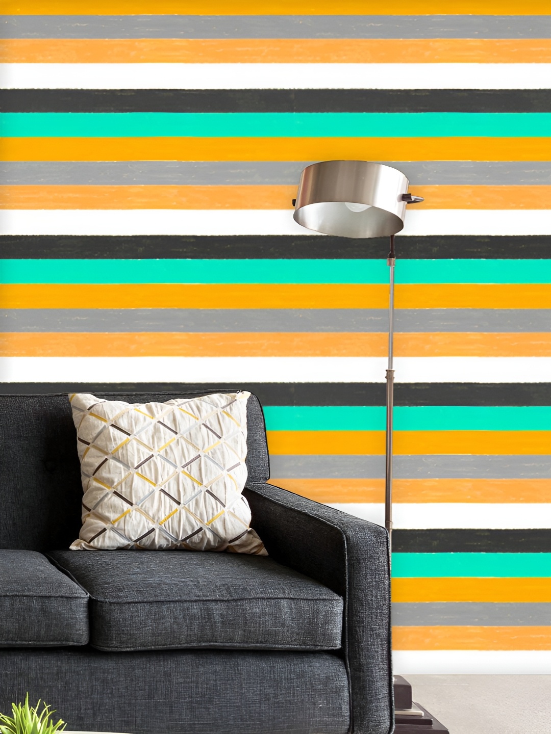ArtzFolio Printed UV-Resistant Anti-Bacterial Hand-Drawn Colorful Stripes Peel & Stick Wallpaper, Multi
ArtzFolio Printed UV-Resistant Anti-Bacterial Hand-Drawn Colorful Stripes Peel & Stick Wallpaper, Multi