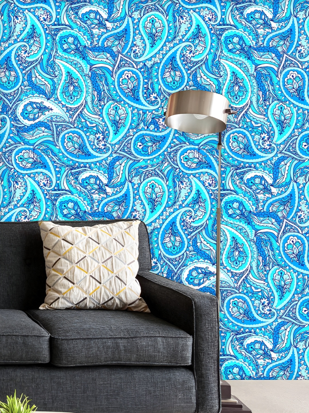 ArtzFolio Printed UV-Resistant Anti-Bacterial Floral Paisley Peel & Stick Wallpaper, Multi
ArtzFolio Printed UV-Resistant Anti-Bacterial Floral Paisley Peel & Stick Wallpaper, Multi