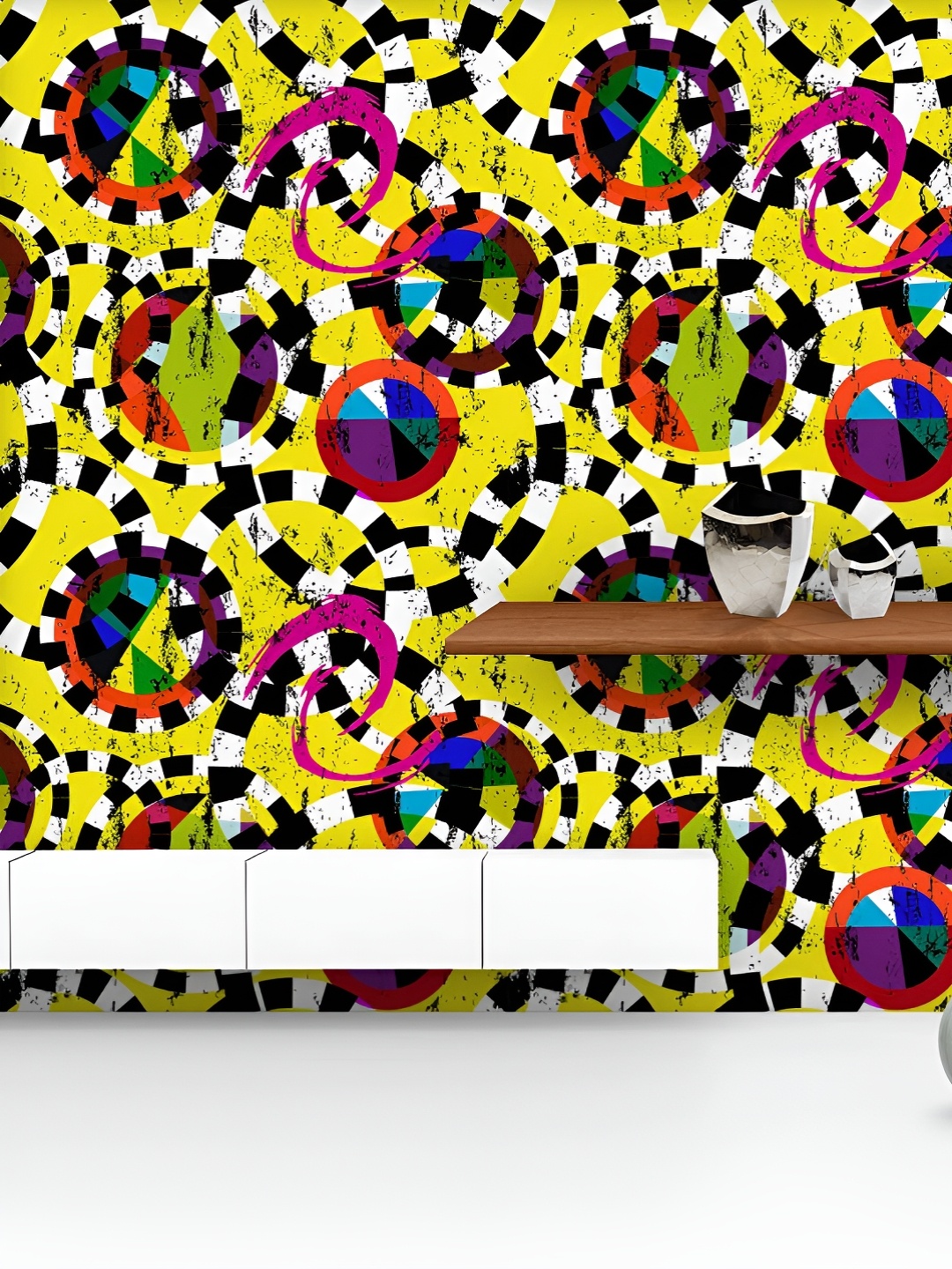 ArtzFolio Printed UV-Resistant Anti-Bacterial Circles, Strokes And Splashes Peel & Stick Wallpaper, Multi
ArtzFolio Printed UV-Resistant Anti-Bacterial Circles, Strokes And Splashes Peel & Stick Wallpaper, Multi