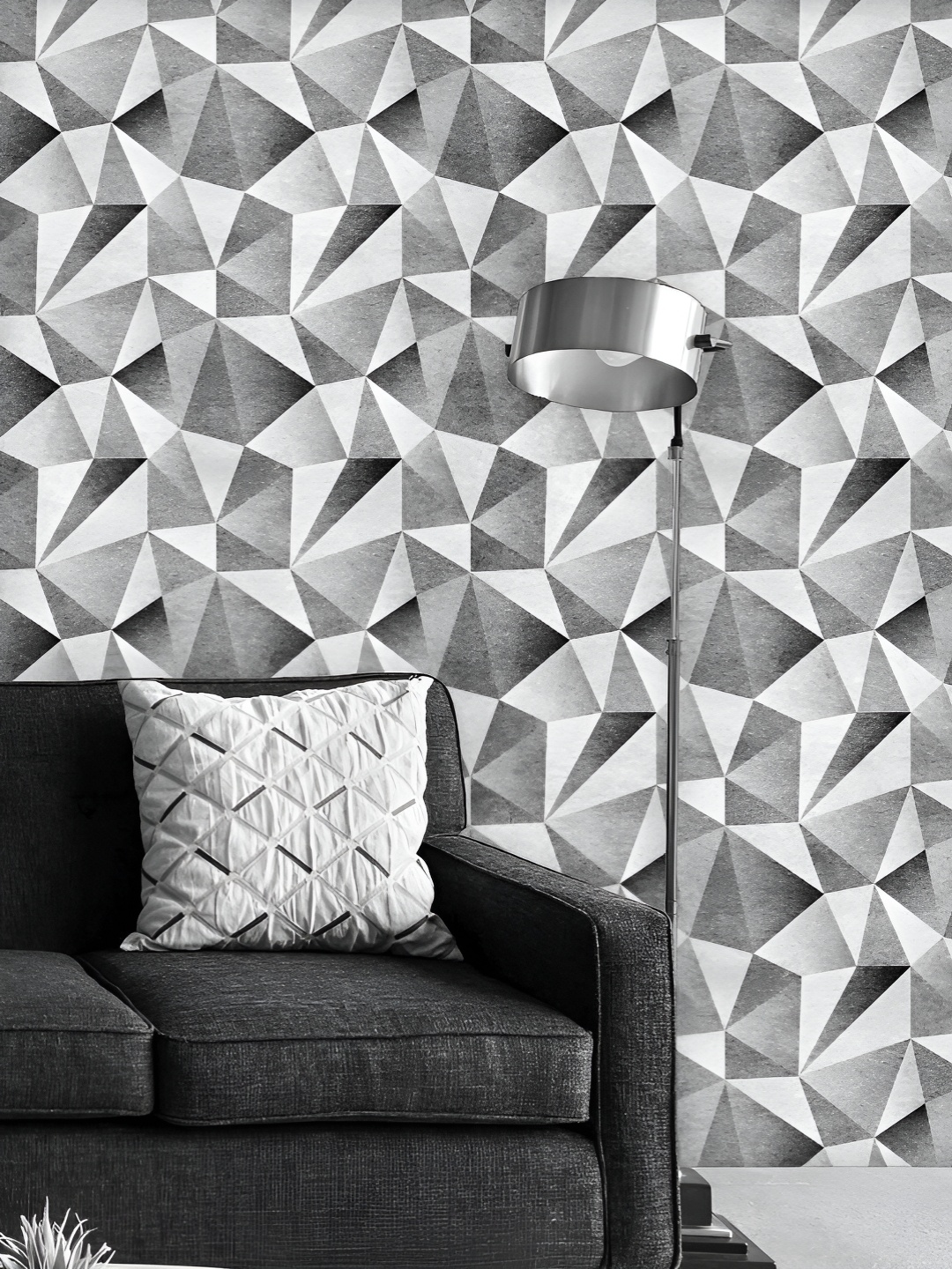 ArtzFolio Printed UV-Resistant Anti-Bacterial Geometric Pattern Peel & Stick Wallpaper, Multi
ArtzFolio Printed UV-Resistant Anti-Bacterial Geometric Pattern Peel & Stick Wallpaper, Multi