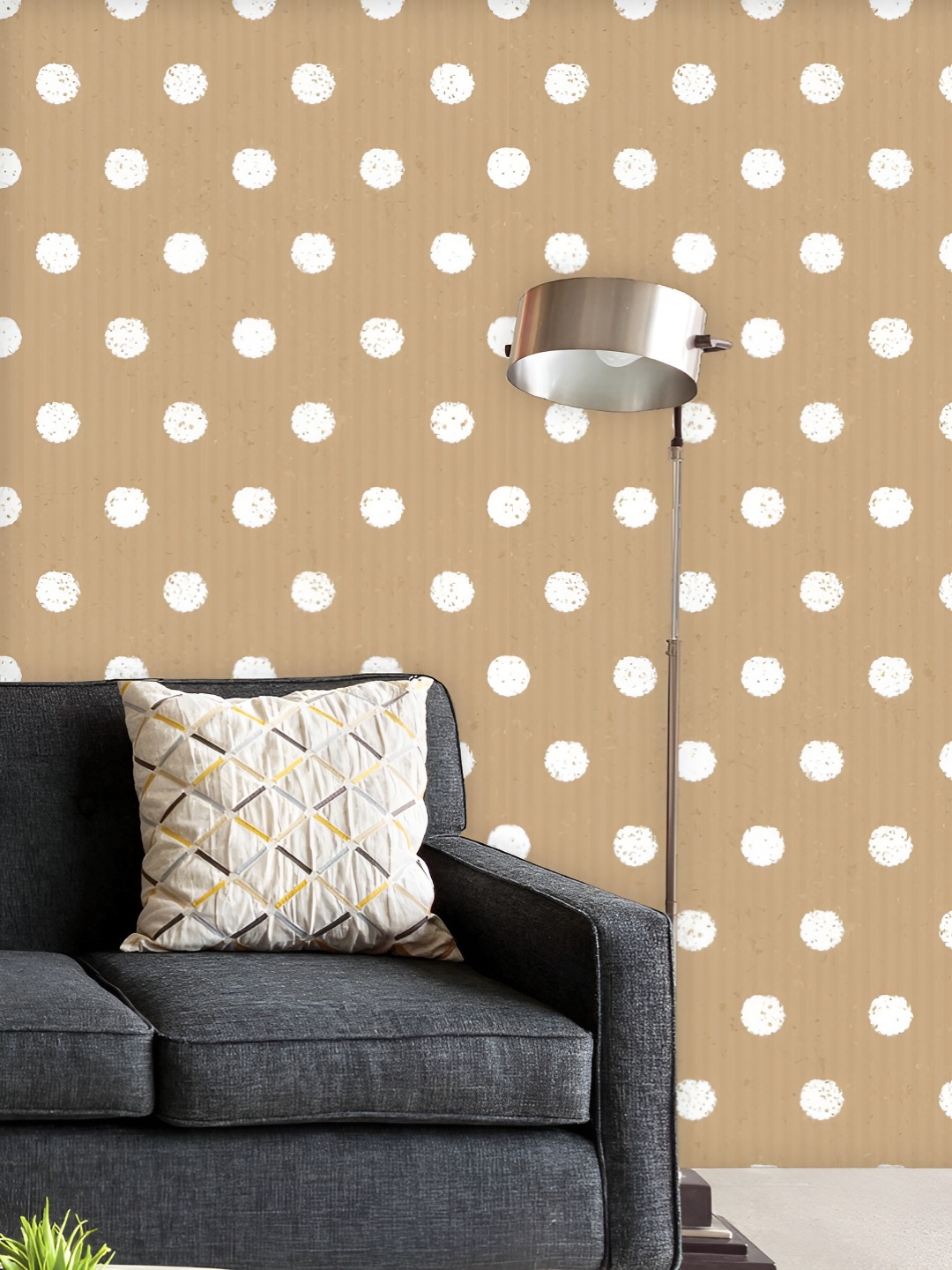 ArtzFolio Printed UV-Resistant Anti-Bacterial Polka Dots In White Peel & Stick Wallpaper, Multi
ArtzFolio Printed UV-Resistant Anti-Bacterial Polka Dots In White Peel & Stick Wallpaper, Multi