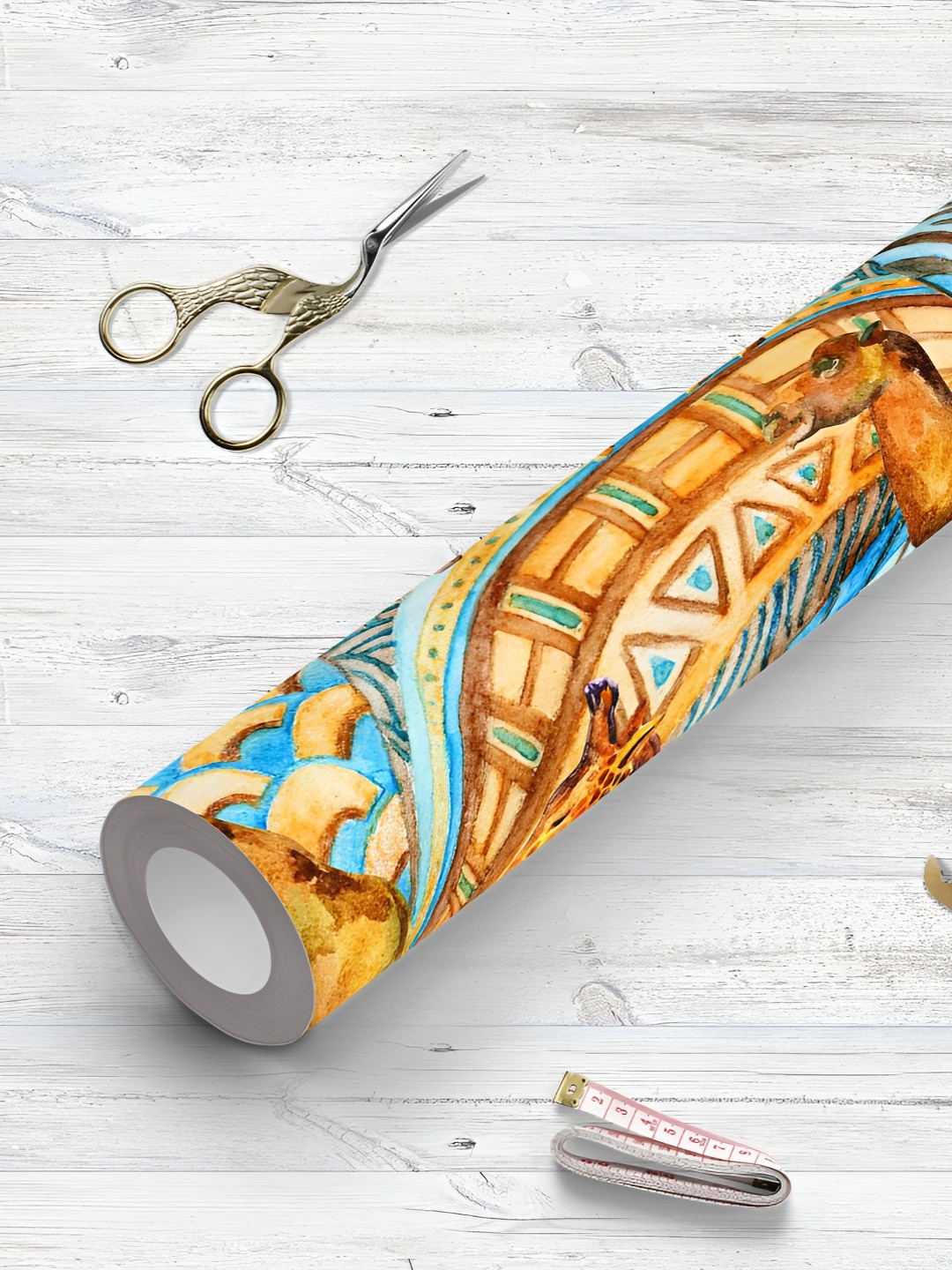 ArtzFolio Printed UV-Resistant Anti-Bacterial African Camel Giraffe Peel & Stick Wallpaper, Multi
ArtzFolio Printed UV-Resistant Anti-Bacterial African Camel Giraffe Peel & Stick Wallpaper, Multi