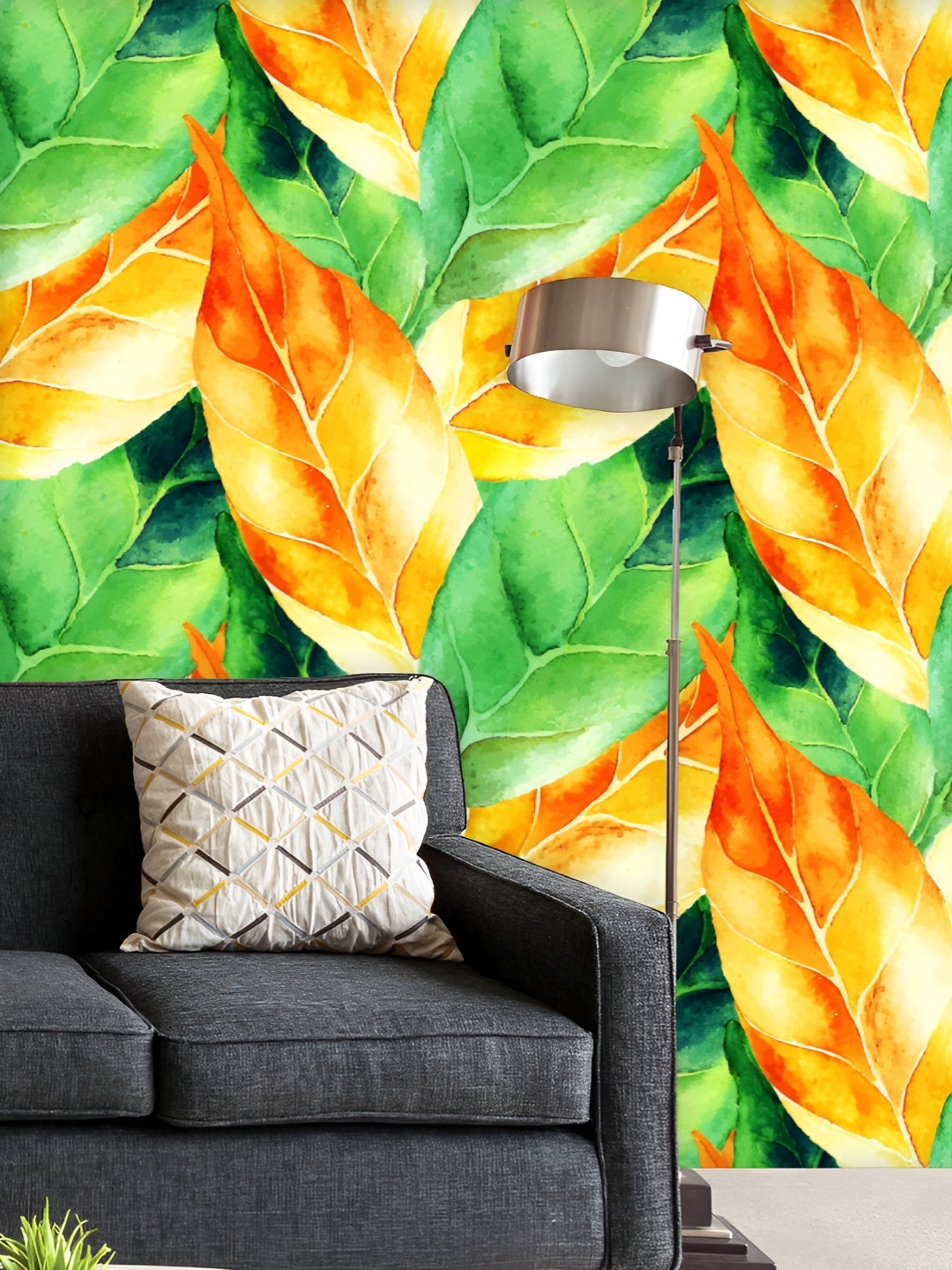 ArtzFolio Printed UV-Resistant Anti-Bacterial Watercolor Abstract Leaves Peel & Stick Wallpaper, Multi
ArtzFolio Printed UV-Resistant Anti-Bacterial Watercolor Abstract Leaves Peel & Stick Wallpaper, Multi