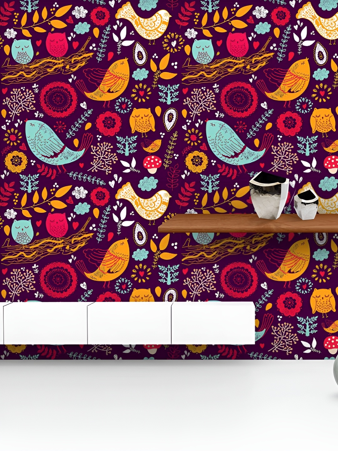 ArtzFolio Printed UV-Resistant Anti-Bacterial Floral Pattern Peel & Stick Wallpaper, Multi
ArtzFolio Printed UV-Resistant Anti-Bacterial Floral Pattern Peel & Stick Wallpaper, Multi