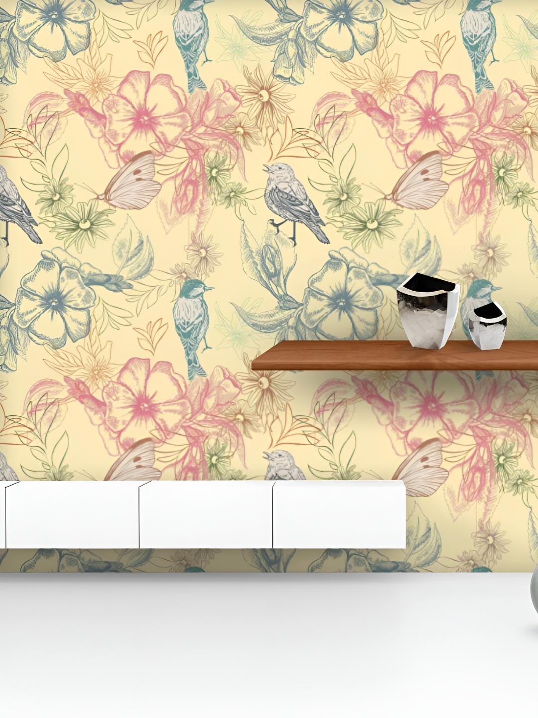 ArtzFolio Printed UV-Resistant Anti-Bacterial Spring Flowers Peel & Stick Wallpaper, Multi
ArtzFolio Printed UV-Resistant Anti-Bacterial Spring Flowers Peel & Stick Wallpaper, Multi