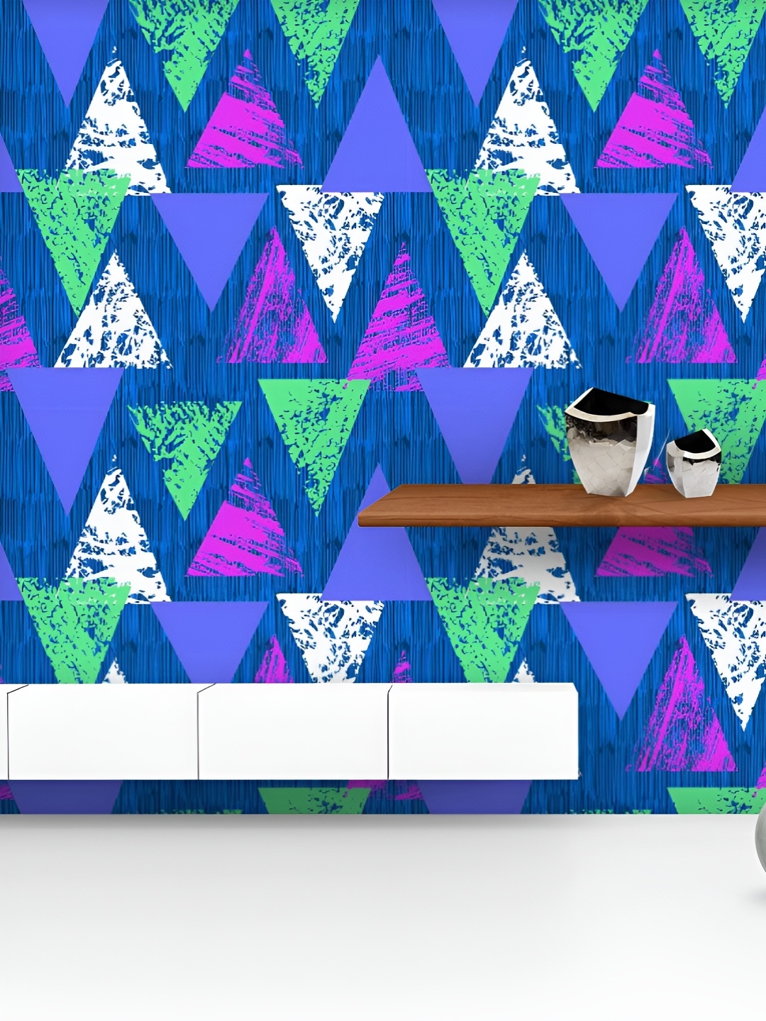 ArtzFolio Printed UV-Resistant Anti-Bacterial Mixed Triangled Peel & Stick Wallpaper, Multi
ArtzFolio Printed UV-Resistant Anti-Bacterial Mixed Triangled Peel & Stick Wallpaper, Multi