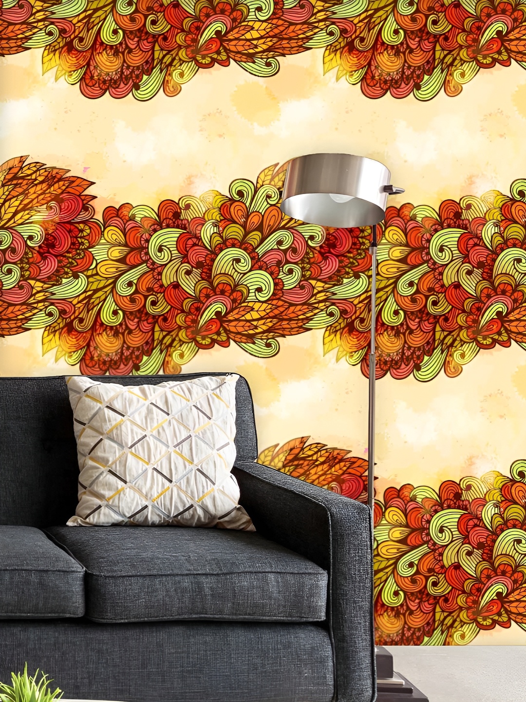 ArtzFolio Printed UV-Resistant Anti-Bacterial Hand Art Vintage Peel & Stick Wallpaper, Multi
ArtzFolio Printed UV-Resistant Anti-Bacterial Hand Art Vintage Peel & Stick Wallpaper, Multi