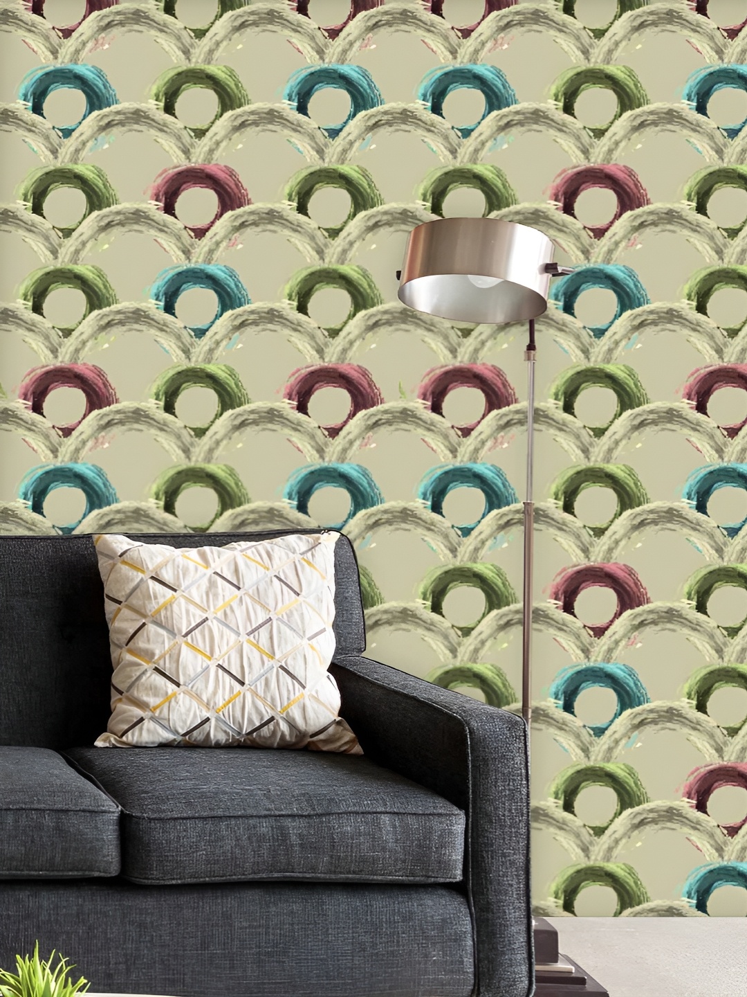 ArtzFolio Printed UV-Resistant Anti-Bacterial Fluffy Circles Peel & Stick Wallpaper, Multi
ArtzFolio Printed UV-Resistant Anti-Bacterial Fluffy Circles Peel & Stick Wallpaper, Multi