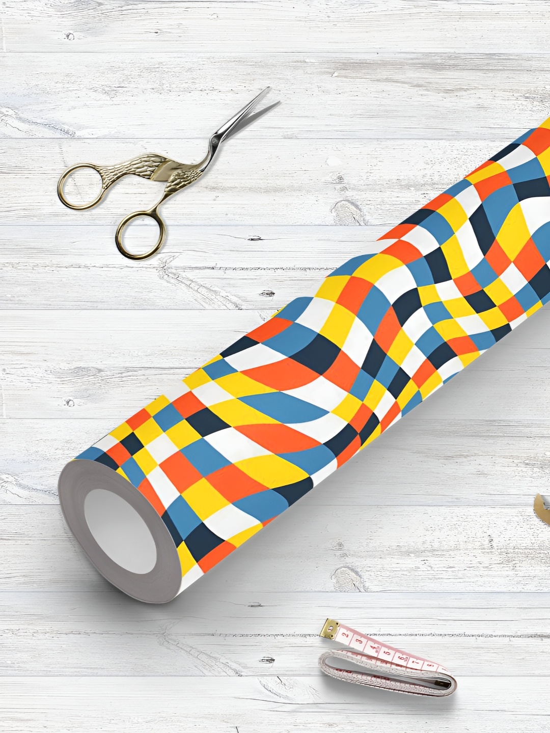 ArtzFolio Printed UV-Resistant Anti-Bacterial Abstract Color Plaid Texture Peel & Stick Wallpaper, Multi
ArtzFolio Printed UV-Resistant Anti-Bacterial Abstract Color Plaid Texture Peel & Stick Wallpaper, Multi
