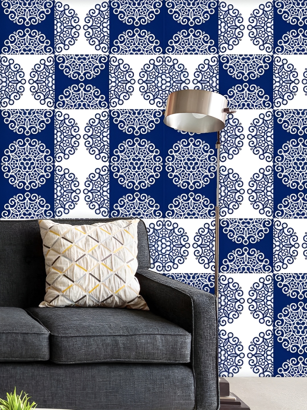 ArtzFolio Printed UV-Resistant Anti-Bacterial Lace Ornate Peel & Stick Wallpaper, Multi
ArtzFolio Printed UV-Resistant Anti-Bacterial Lace Ornate Peel & Stick Wallpaper, Multi