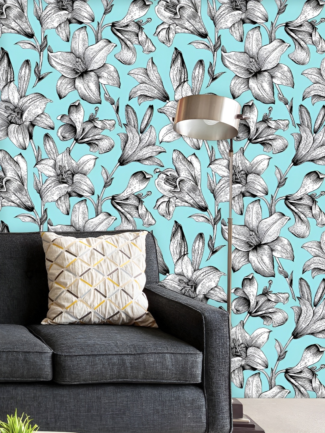 ArtzFolio Printed UV-Resistant Anti-Bacterial Floral White Lily Flowers Peel & Stick Wallpaper, Multi
ArtzFolio Printed UV-Resistant Anti-Bacterial Floral White Lily Flowers Peel & Stick Wallpaper, Multi