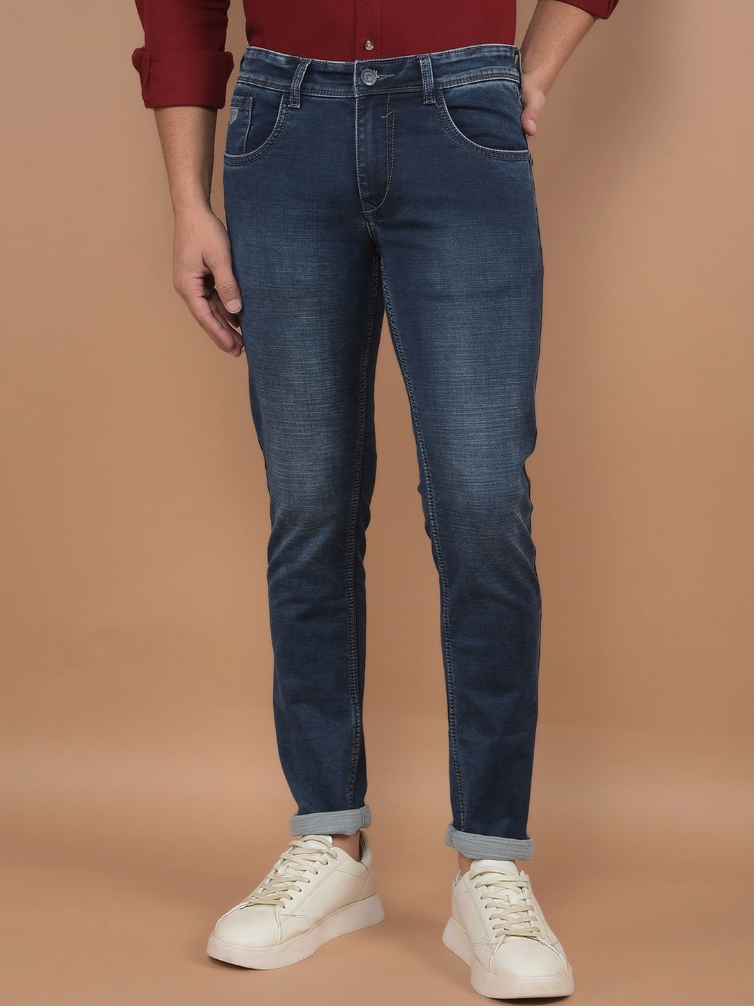 Canary London Men Cotton Smart Skinny Fit Low-Rise Light Fade Printed Stretchable Jeans, Blue
Canary London Men Cotton Smart Skinny Fit Low-Rise Light Fade Printed Stretchable Jeans, Blue