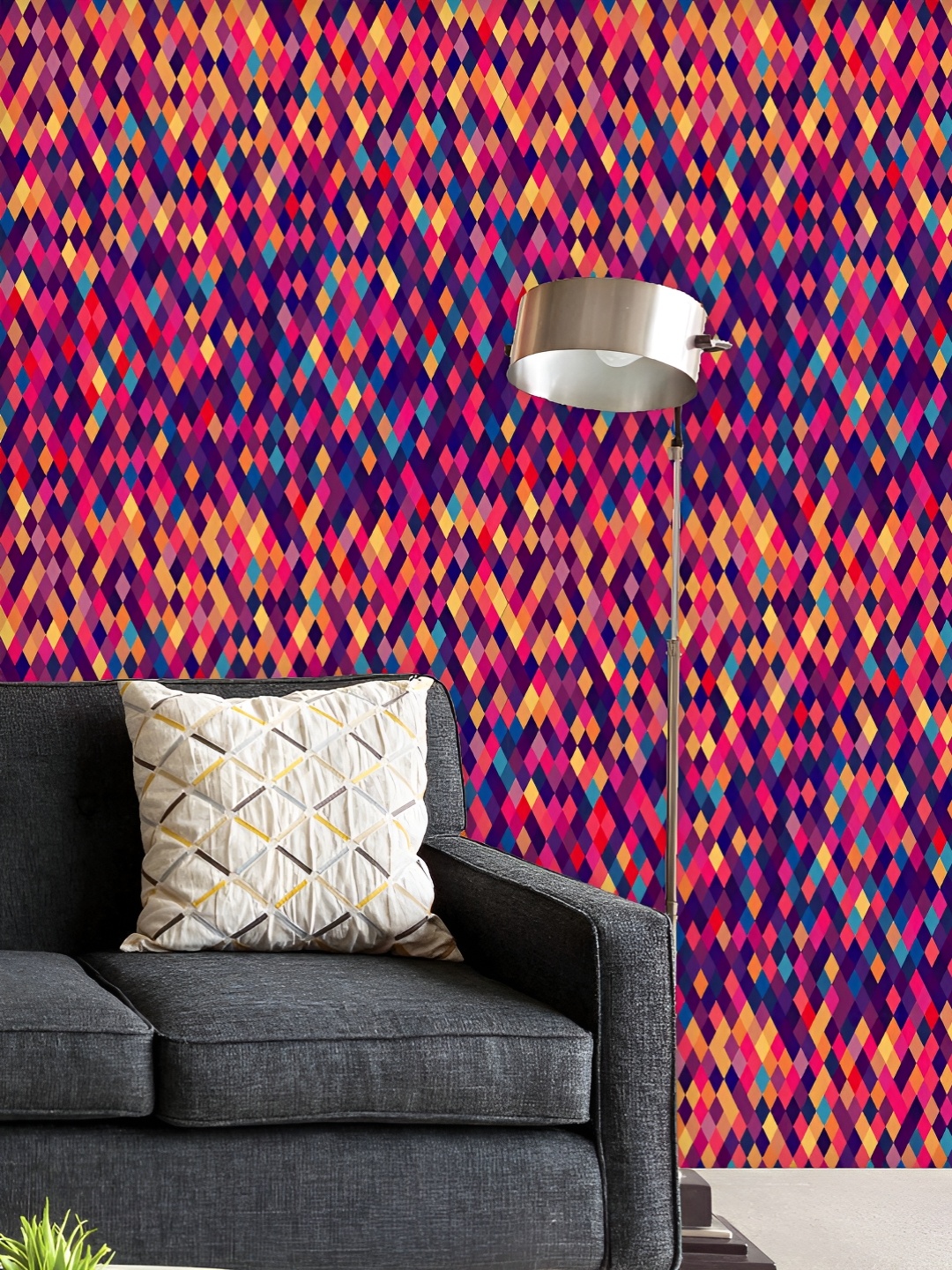 ArtzFolio Printed UV-Resistant Anti-Bacterial Colorful Diamond Tiles Peel & Stick Wallpaper, Multi
ArtzFolio Printed UV-Resistant Anti-Bacterial Colorful Diamond Tiles Peel & Stick Wallpaper, Multi