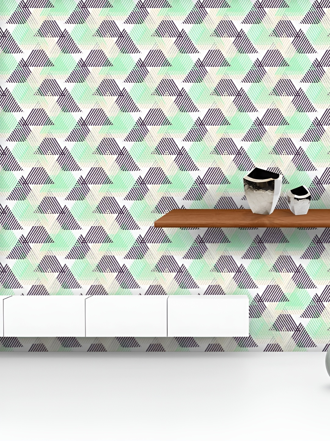 ArtzFolio Printed UV-Resistant Anti-Bacterial Geometric D Triangles Peel & Stick Wallpaper, Multi
ArtzFolio Printed UV-Resistant Anti-Bacterial Geometric D Triangles Peel & Stick Wallpaper, Multi