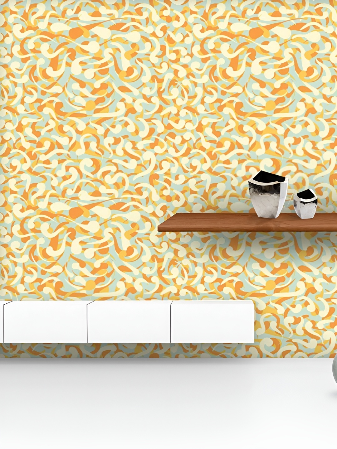 ArtzFolio Printed UV-Resistant Anti-Bacterial Curly ElementsPeel & Stick Wallpaper, Multi
ArtzFolio Printed UV-Resistant Anti-Bacterial Curly ElementsPeel & Stick Wallpaper, Multi