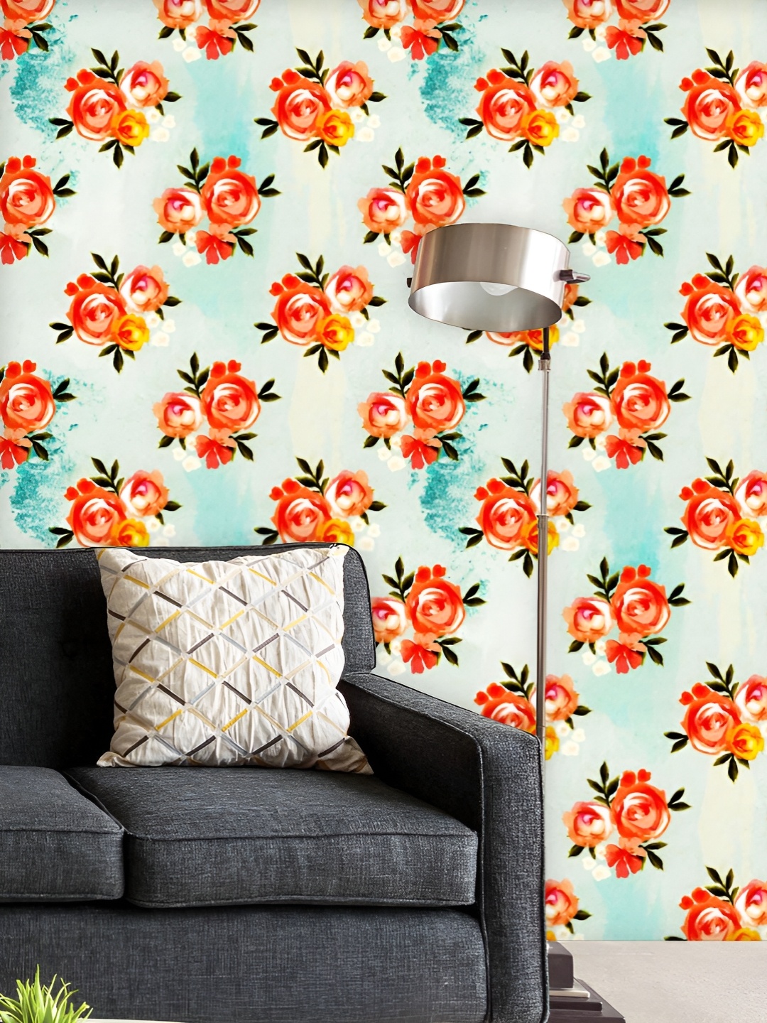 ArtzFolio Printed UV-Resistant Anti-Bacterial Floral Pattern Peel & Stick Wallpaper, Multi
ArtzFolio Printed UV-Resistant Anti-Bacterial Floral Pattern Peel & Stick Wallpaper, Multi