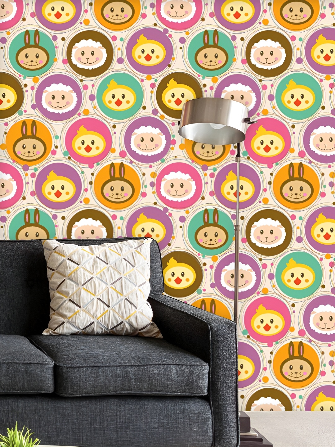 ArtzFolio Printed UV-Resistant Anti-Bacterial Cartoon Toys Pattern Peel & Stick Wallpaper, Multi
ArtzFolio Printed UV-Resistant Anti-Bacterial Cartoon Toys Pattern Peel & Stick Wallpaper, Multi