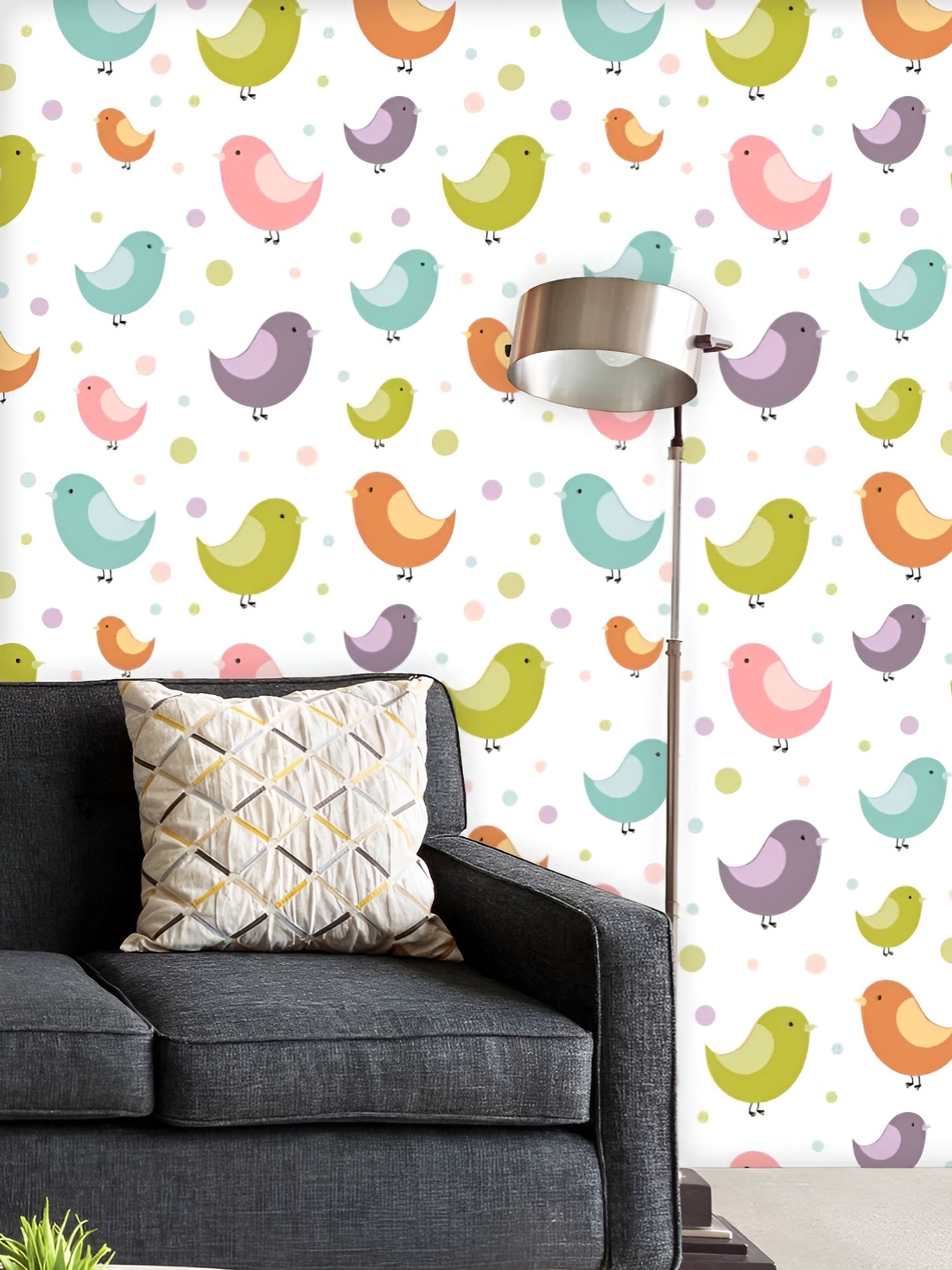 ArtzFolio Printed UV-Resistant Anti-Bacterial Colorful Birds Peel & Stick Wallpaper, Multi
ArtzFolio Printed UV-Resistant Anti-Bacterial Colorful Birds Peel & Stick Wallpaper, Multi
