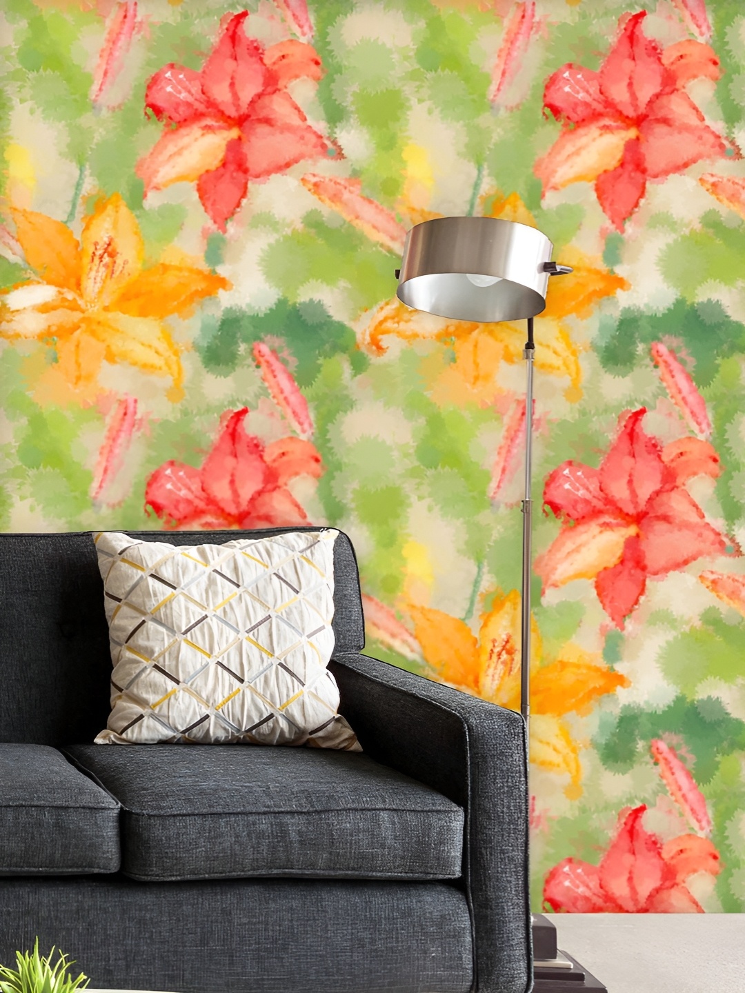 ArtzFolio Printed UV-Resistant Anti-Bacterial Watercolor Floral Lily Peel & Stick Wallpaper, Multi
ArtzFolio Printed UV-Resistant Anti-Bacterial Watercolor Floral Lily Peel & Stick Wallpaper, Multi