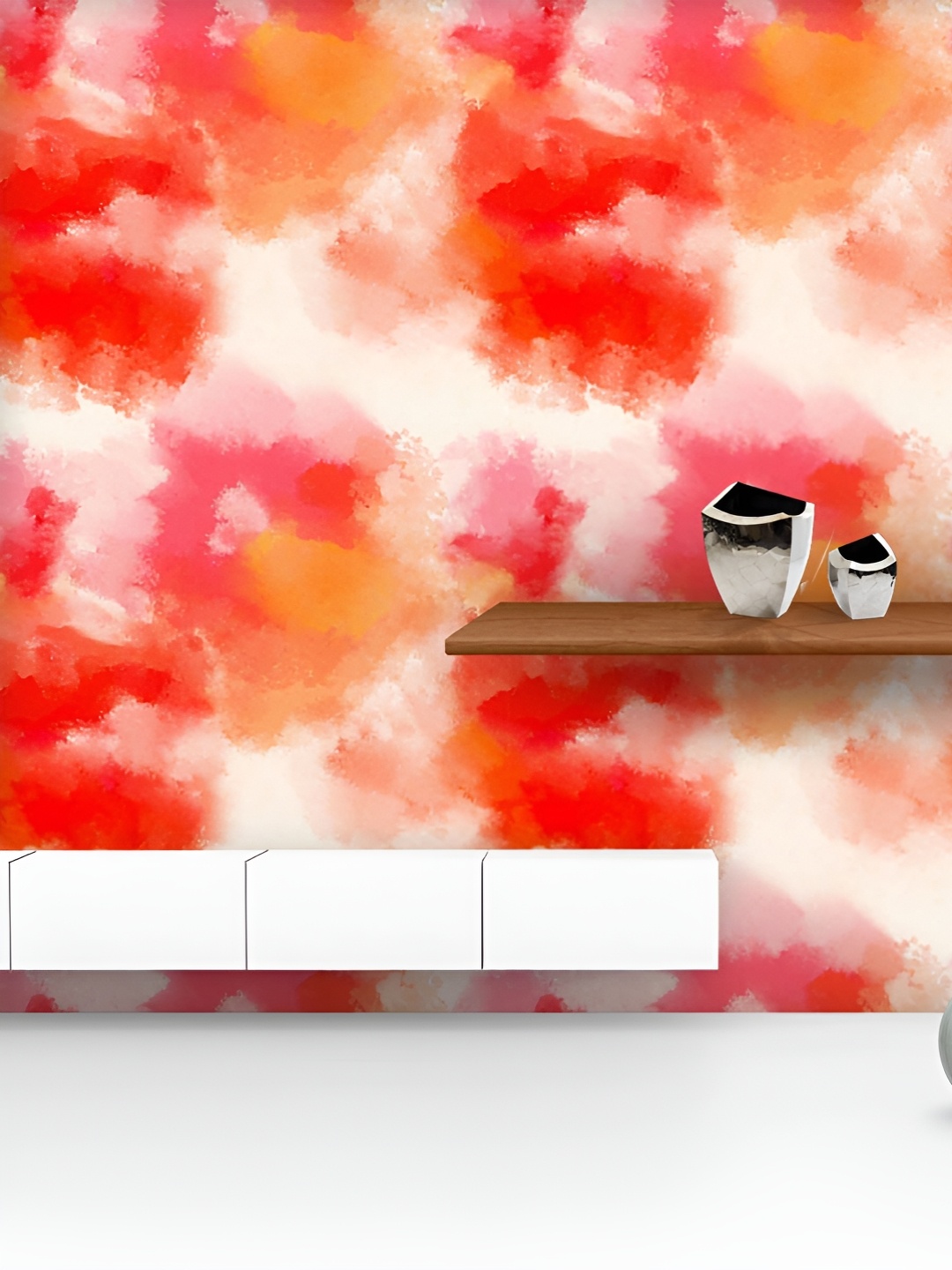 ArtzFolio Printed UV-Resistant Anti-Bacterial Red Watercolor Wash Peel & Stick Wallpaper, Multi
ArtzFolio Printed UV-Resistant Anti-Bacterial Red Watercolor Wash Peel & Stick Wallpaper, Multi