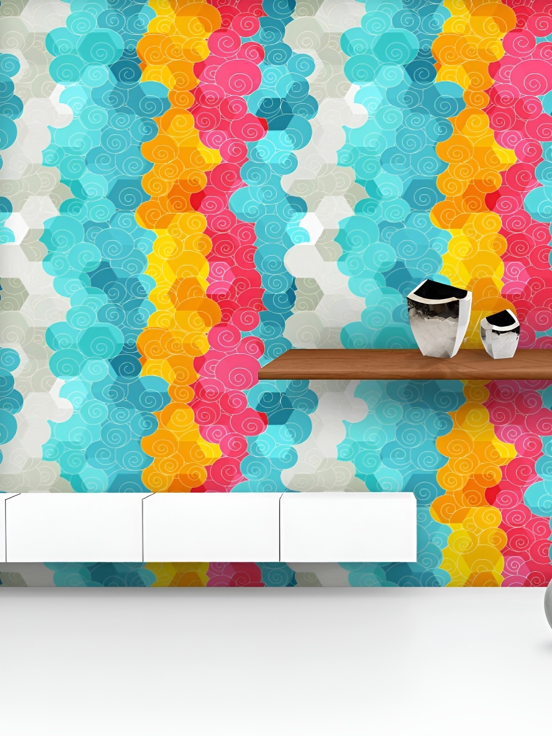 ArtzFolio Printed UV-Resistant Anti-Bacterial Color CirclePeel & Stick Wallpaper, Multi
ArtzFolio Printed UV-Resistant Anti-Bacterial Color CirclePeel & Stick Wallpaper, Multi