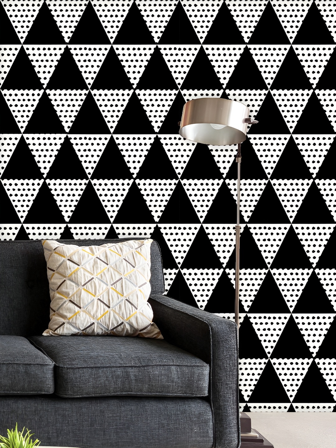 ArtzFolio Printed UV-Resistant Anti-Bacterial Abstract Geometric Pattern Peel & Stick Wallpaper, Multi
ArtzFolio Printed UV-Resistant Anti-Bacterial Abstract Geometric Pattern Peel & Stick Wallpaper, Multi