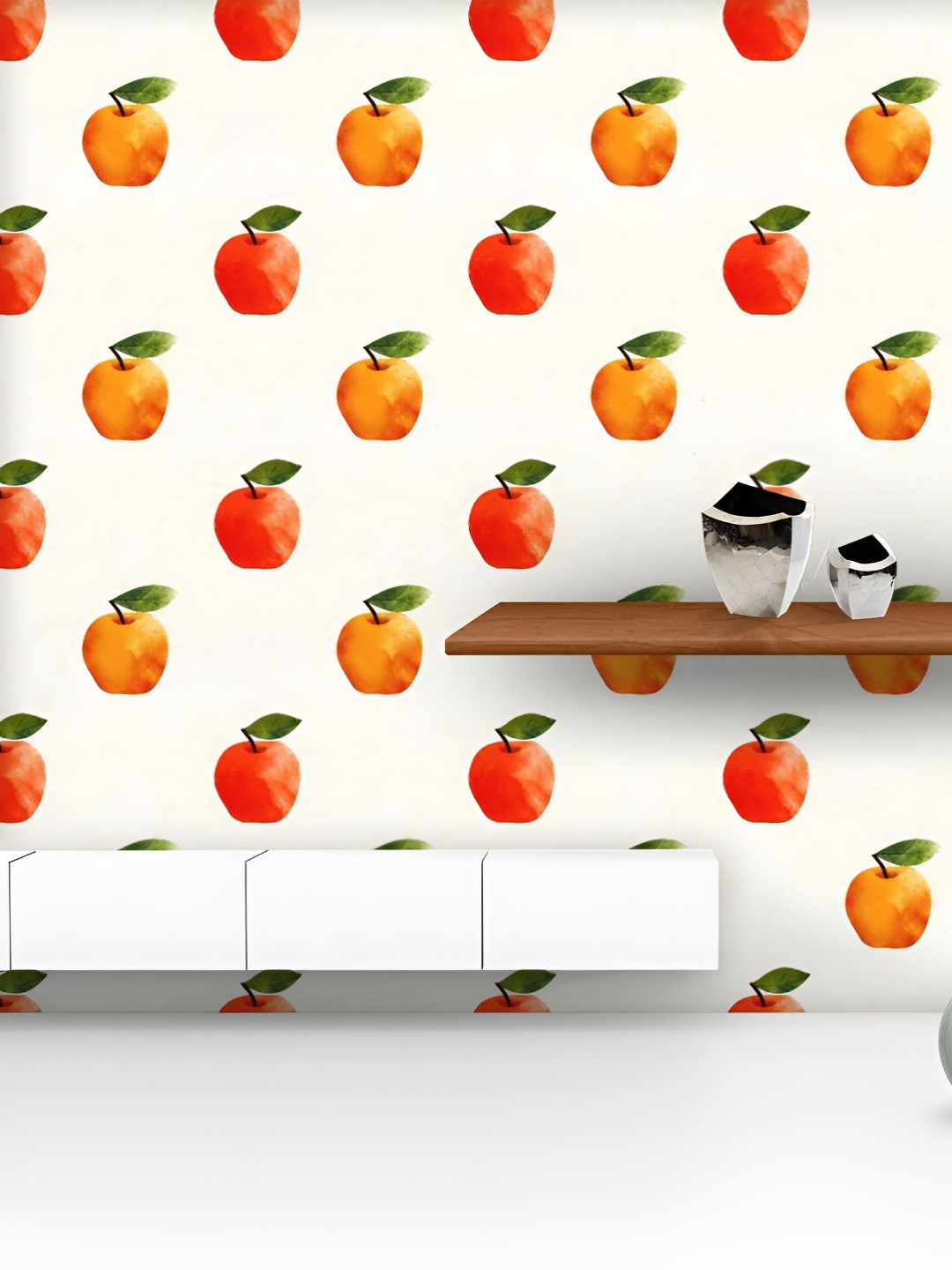 ArtzFolio Printed UV-Resistant Anti-Bacterial Apple Pattern Peel & Stick Wallpaper, Multi
ArtzFolio Printed UV-Resistant Anti-Bacterial Apple Pattern Peel & Stick Wallpaper, Multi