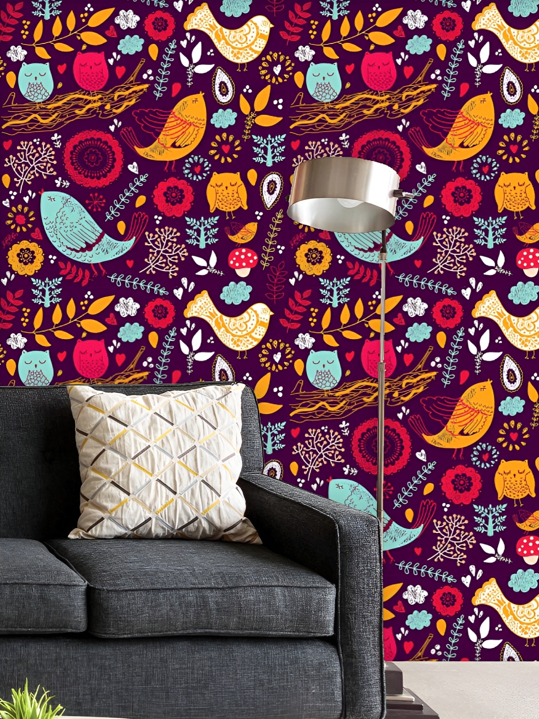 ArtzFolio Printed UV-Resistant Anti-Bacterial Floral Pattern Peel & Stick Wallpaper, Multi
ArtzFolio Printed UV-Resistant Anti-Bacterial Floral Pattern Peel & Stick Wallpaper, Multi