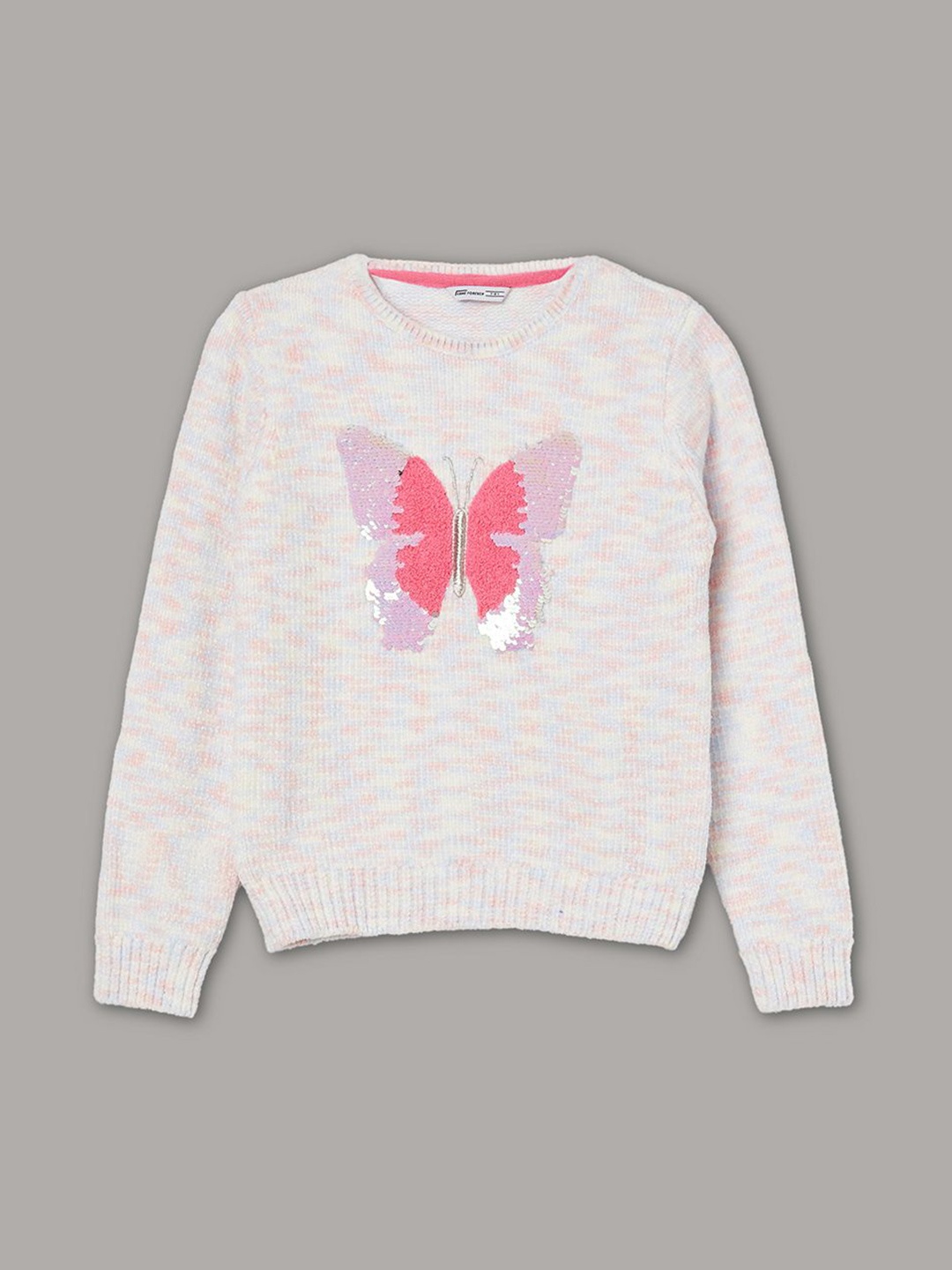 Fame Forever by Lifestyle Girls Embroidered Round Neck Long Sleeves Pullover Sweaters, White
Fame Forever by Lifestyle Girls Embroidered Round Neck Long Sleeves Pullover Sweaters, White
