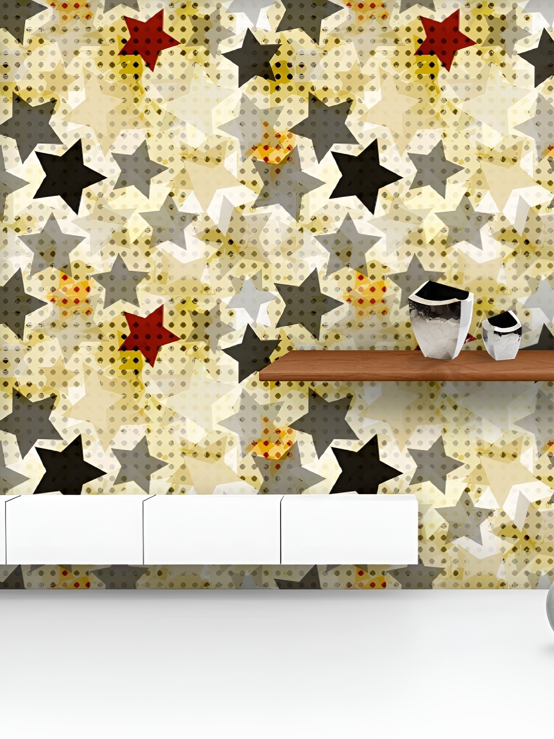 ArtzFolio Printed UV-Resistant Anti-Bacterial Vintage Star Peel & Stick Wallpaper, Multi
ArtzFolio Printed UV-Resistant Anti-Bacterial Vintage Star Peel & Stick Wallpaper, Multi
