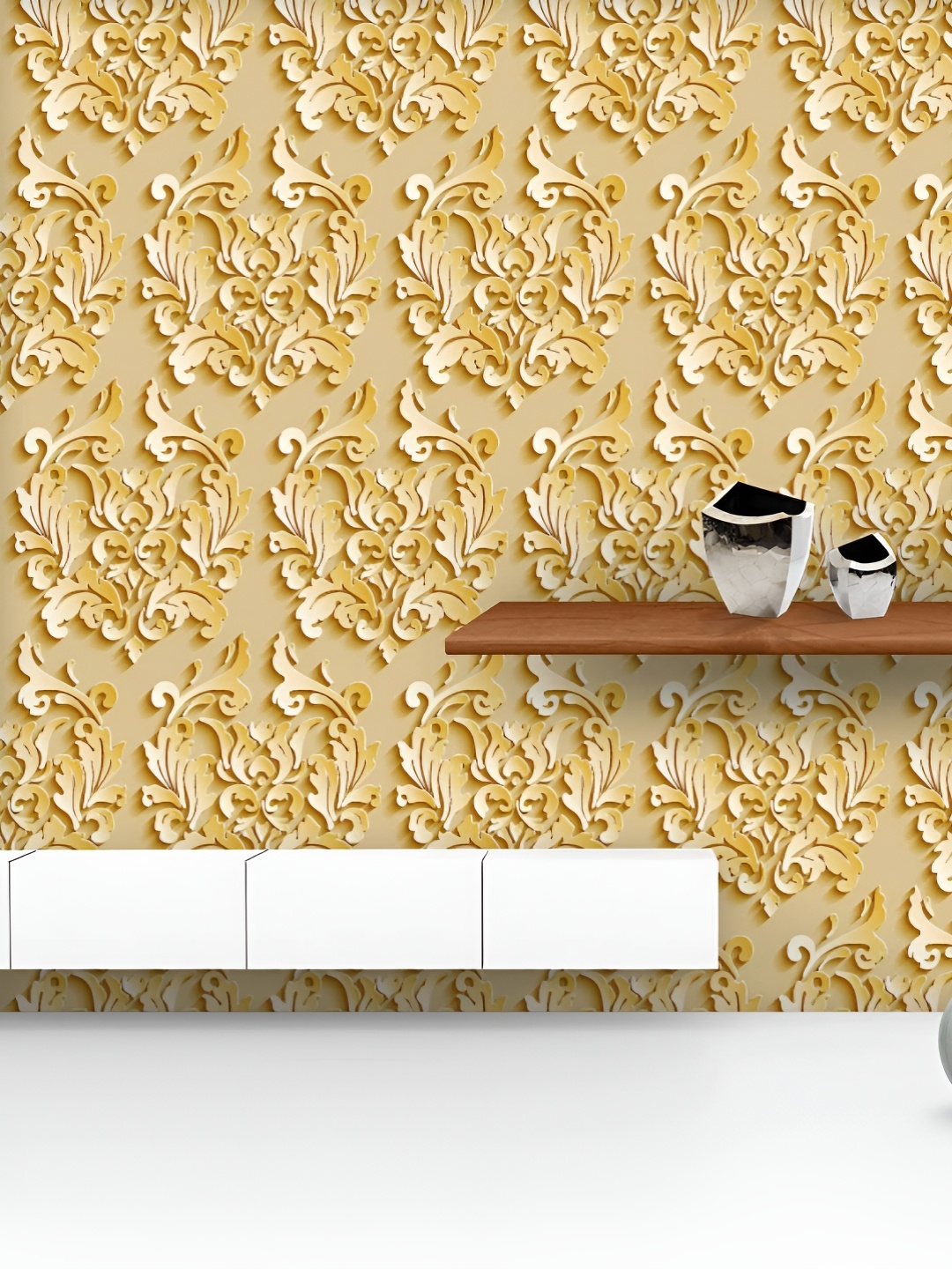 ArtzFolio Printed UV-Resistant Anti-Bacterial Damask Pattern Peel & Stick Wallpaper, Multi
ArtzFolio Printed UV-Resistant Anti-Bacterial Damask Pattern Peel & Stick Wallpaper, Multi