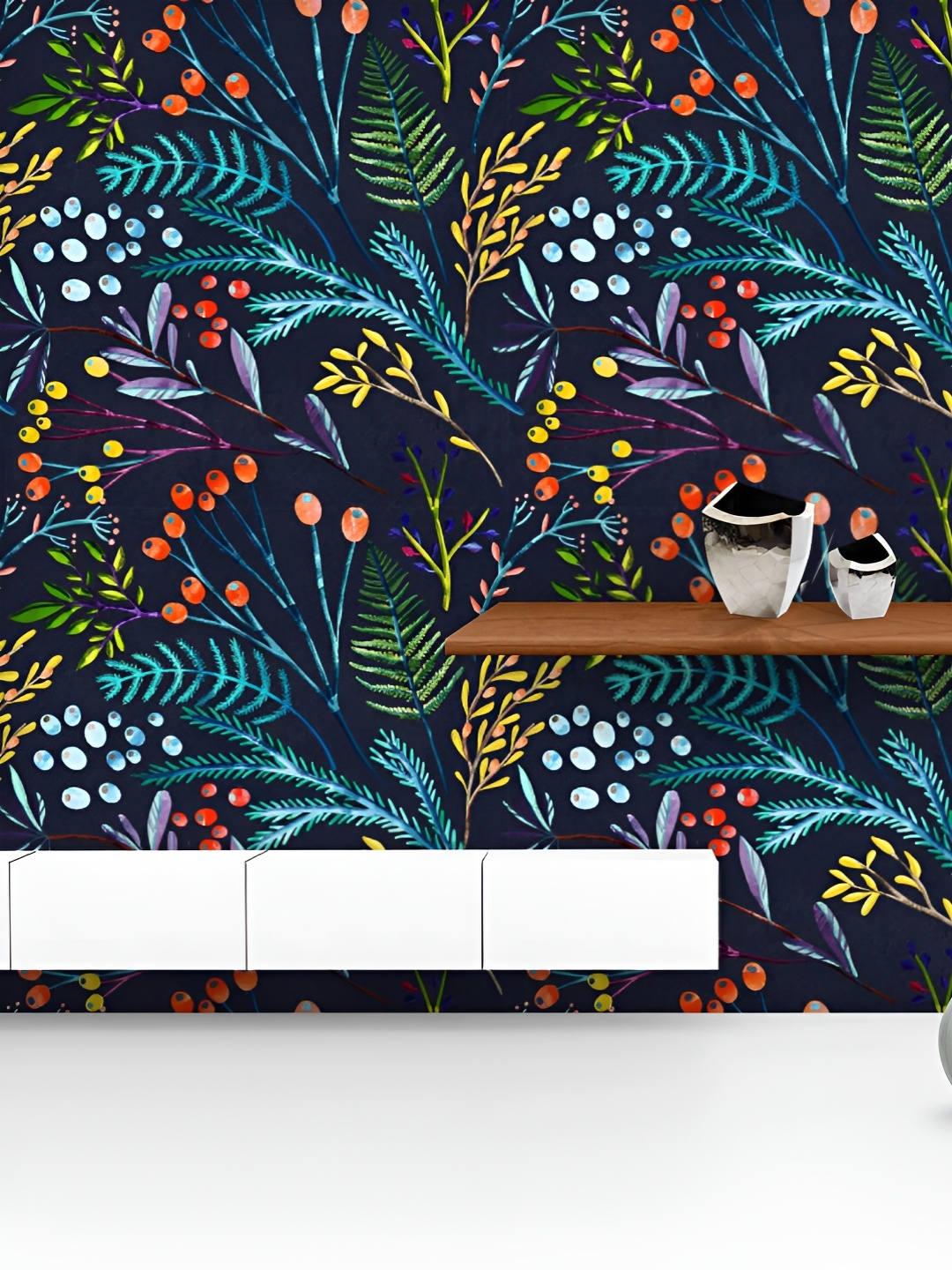 ArtzFolio Printed UV-Resistant Anti-Bacterial Floral Botanical Pattern Peel & Stick Wallpaper, Multi
ArtzFolio Printed UV-Resistant Anti-Bacterial Floral Botanical Pattern Peel & Stick Wallpaper, Multi