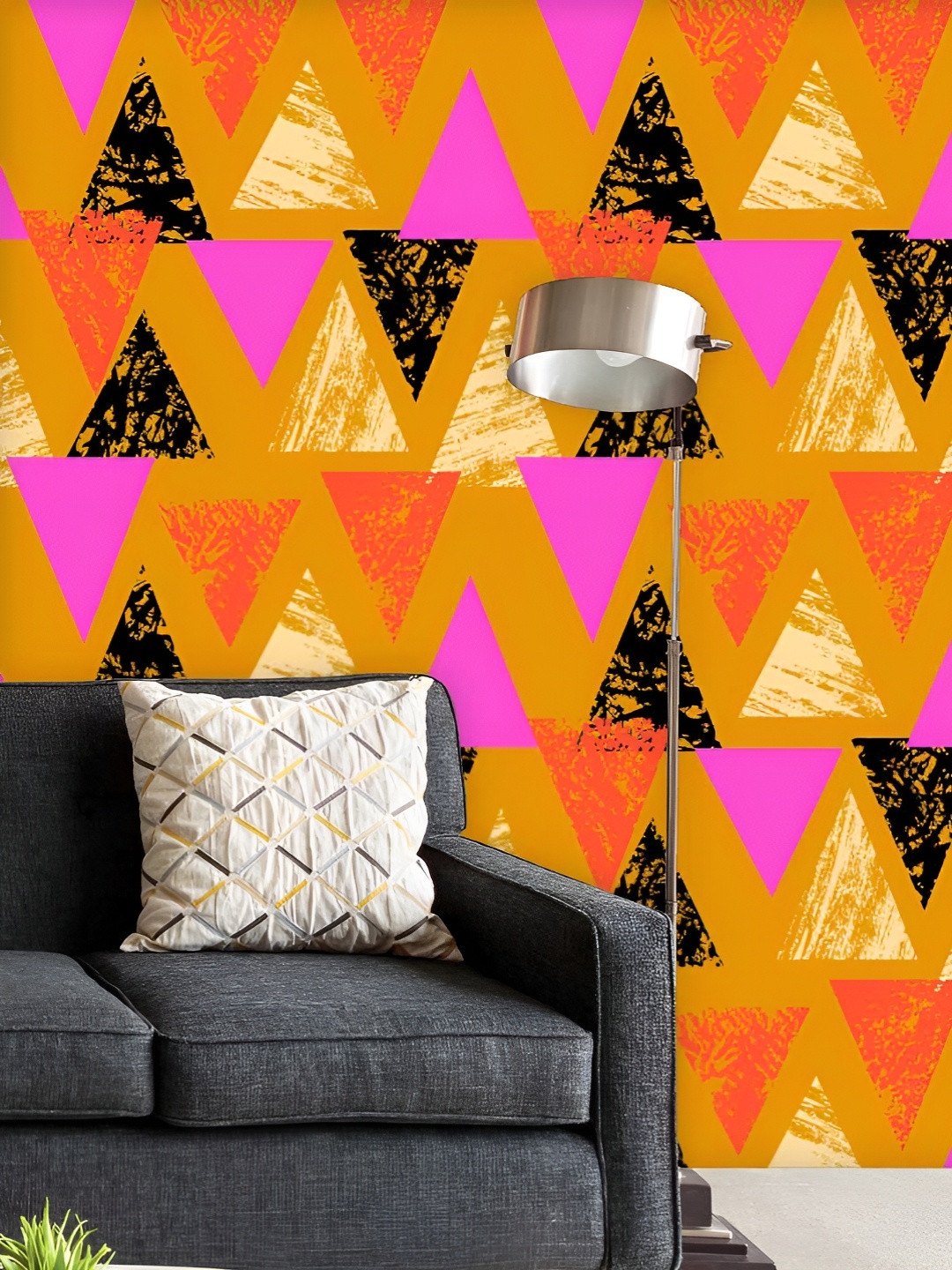 ArtzFolio Printed UV-Resistant Anti-Bacterial Mixed Triangled Peel & Stick Wallpaper, Multi
ArtzFolio Printed UV-Resistant Anti-Bacterial Mixed Triangled Peel & Stick Wallpaper, Multi