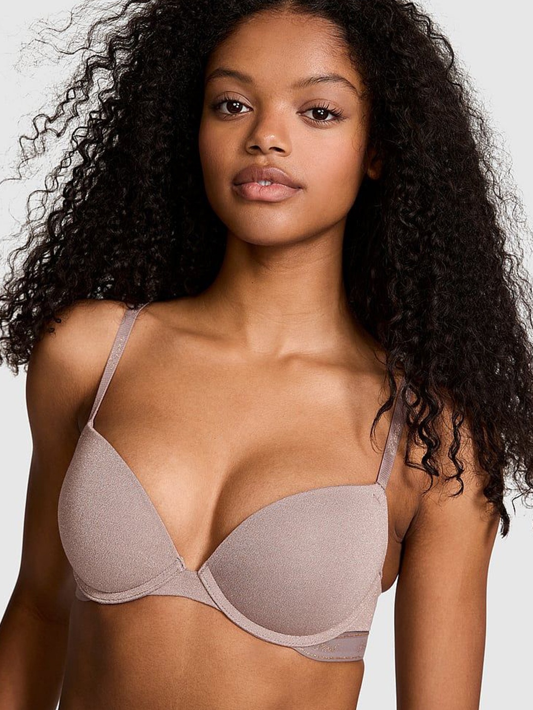 Victoria's Secret Women Cut and Sew Medium Coverage Underwired Heavily Padded Bra, Brown
Victoria's Secret Women Cut and Sew Medium Coverage Underwired Heavily Padded Bra, Brown