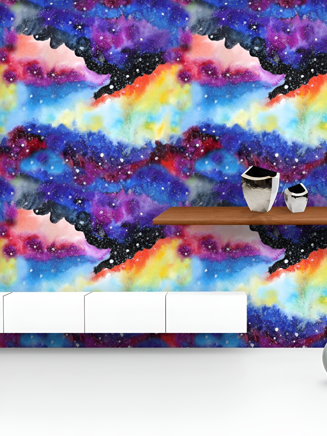 ArtzFolio Printed UV-Resistant Anti-Bacterial Watercolor Modern Galaxy Peel & Stick Wallpaper, Multi
ArtzFolio Printed UV-Resistant Anti-Bacterial Watercolor Modern Galaxy Peel & Stick Wallpaper, Multi