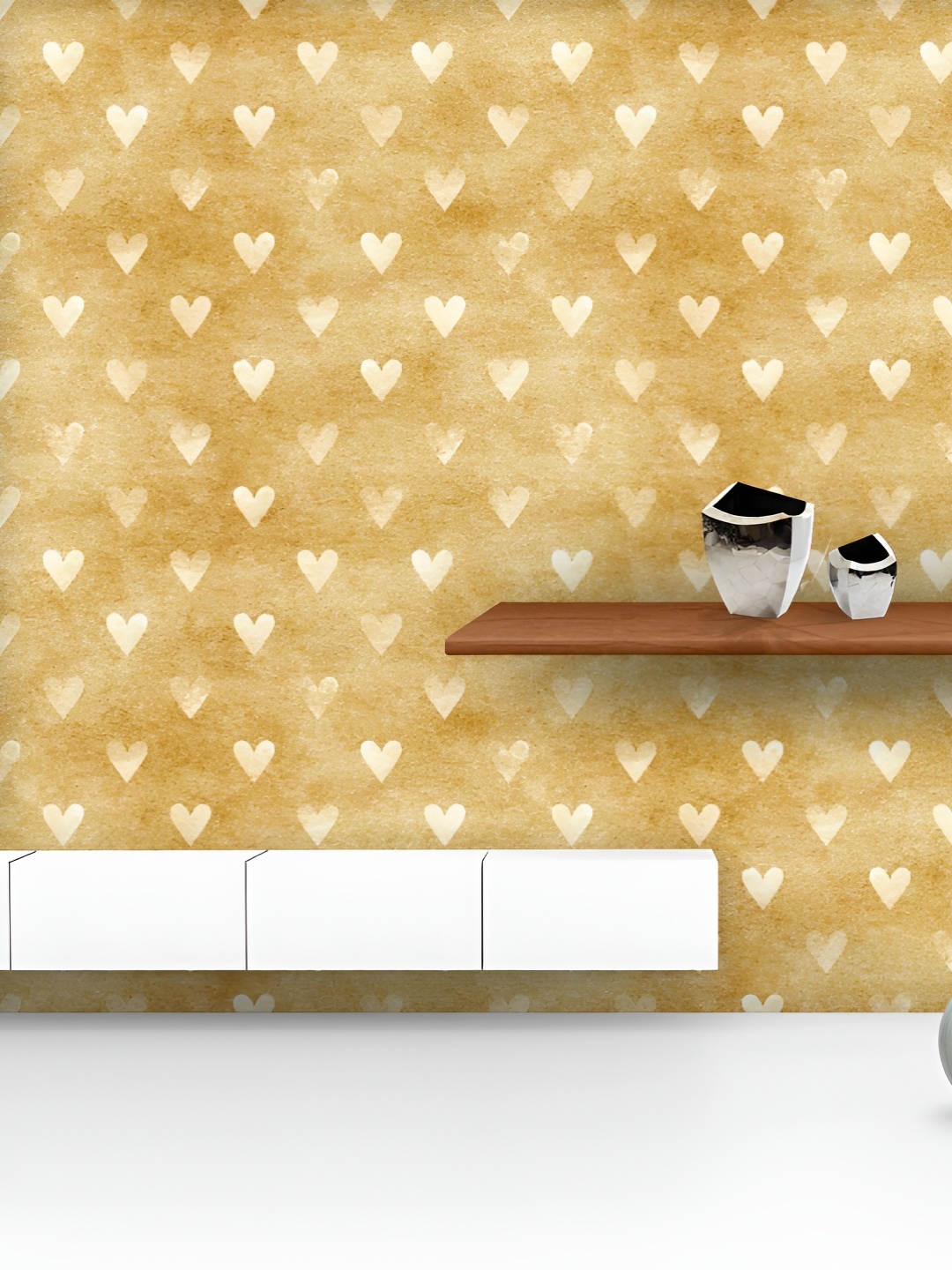 ArtzFolio Printed UV-Resistant Anti-Bacterial Watercolor Hearts Peel & Stick Wallpaper, Multi
ArtzFolio Printed UV-Resistant Anti-Bacterial Watercolor Hearts Peel & Stick Wallpaper, Multi