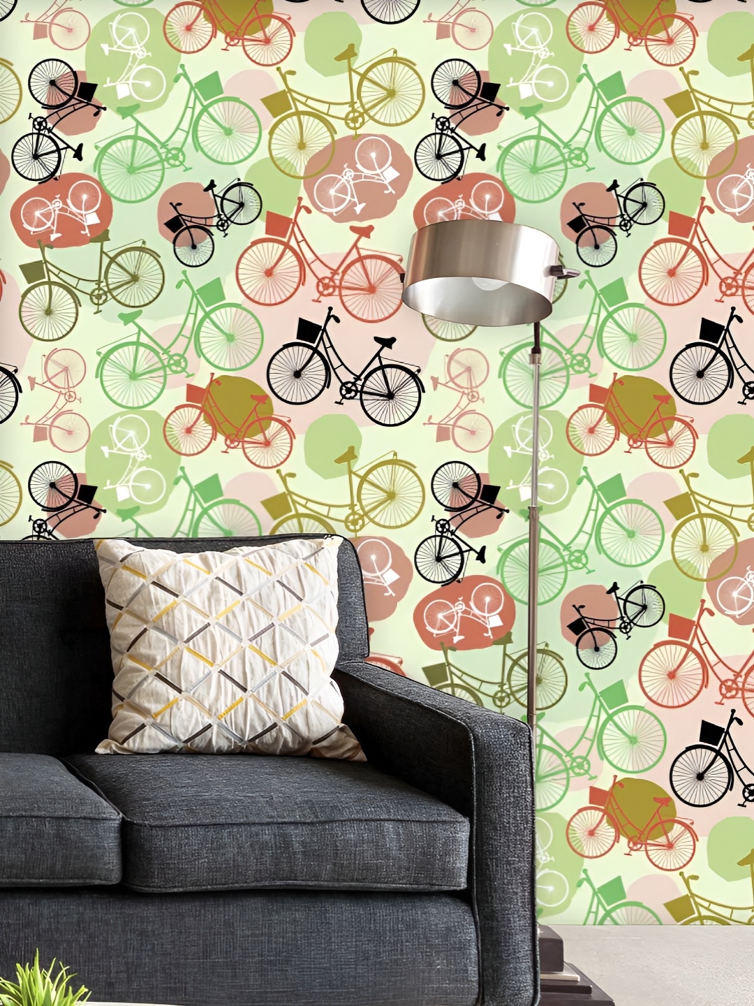 ArtzFolio Printed UV-Resistant Anti-Bacterial Vintage BicyclesPeel & Stick Wallpaper, Multi
ArtzFolio Printed UV-Resistant Anti-Bacterial Vintage BicyclesPeel & Stick Wallpaper, Multi