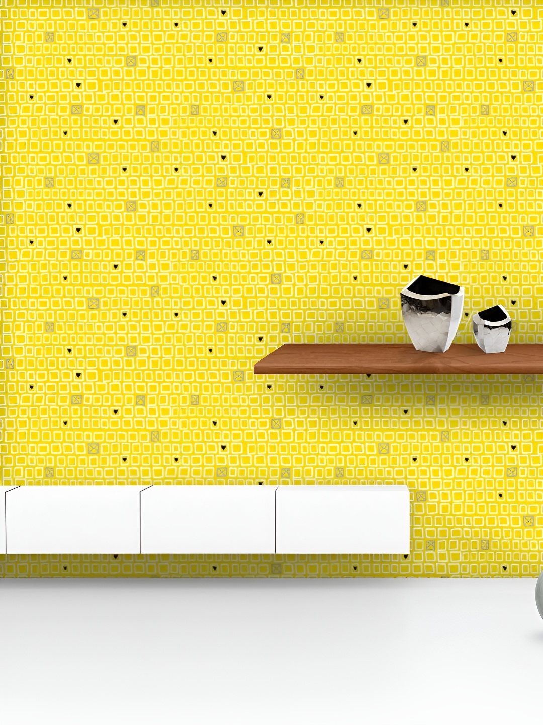 ArtzFolio Printed UV-Resistant Anti-Bacterial Mixed Geometric Art Peel & Stick Wallpaper, Multi
ArtzFolio Printed UV-Resistant Anti-Bacterial Mixed Geometric Art Peel & Stick Wallpaper, Multi