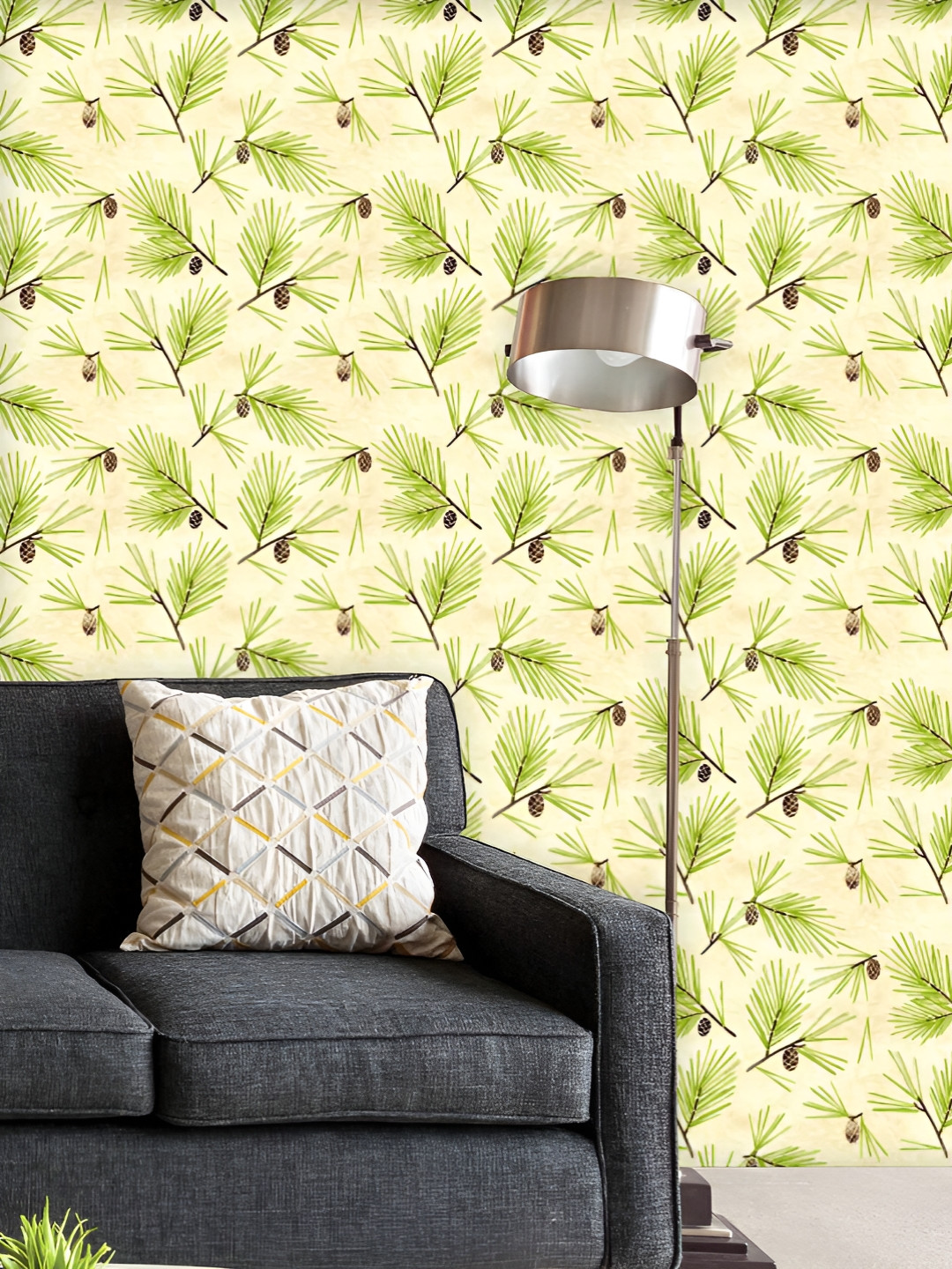 ArtzFolio Printed UV-Resistant Anti-Bacterial Pine Tree Branch Peel & Stick Wallpaper, Multi
ArtzFolio Printed UV-Resistant Anti-Bacterial Pine Tree Branch Peel & Stick Wallpaper, Multi