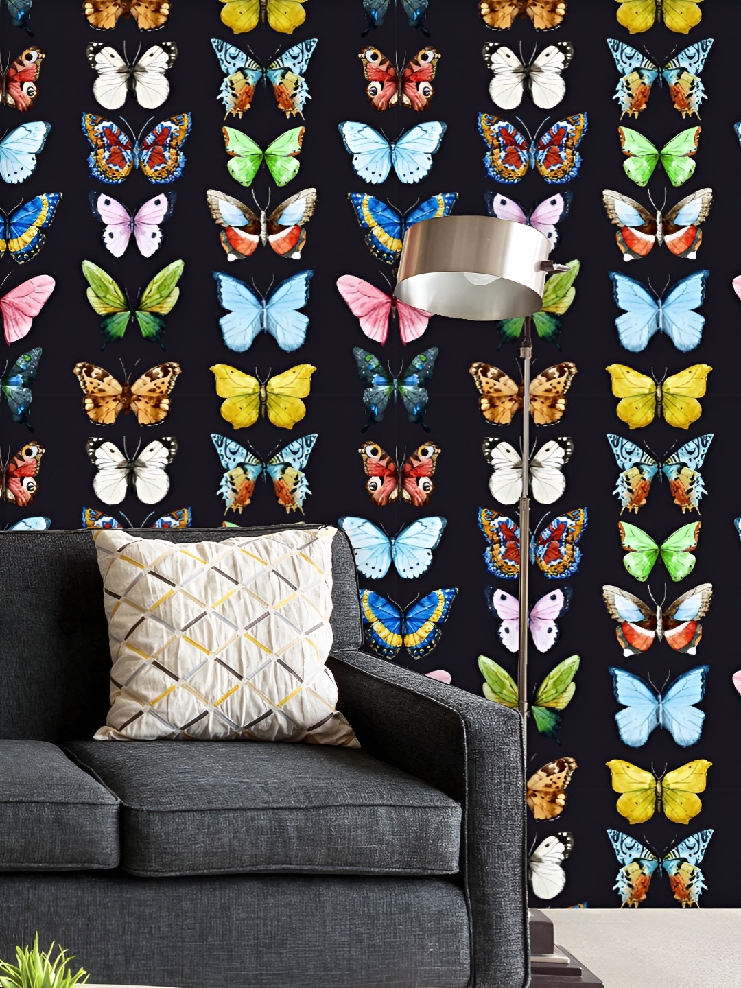 ArtzFolio Printed UV-Resistant Anti-Bacterial Watercolor Butterflies Peel & Stick Wallpaper, Multi
ArtzFolio Printed UV-Resistant Anti-Bacterial Watercolor Butterflies Peel & Stick Wallpaper, Multi