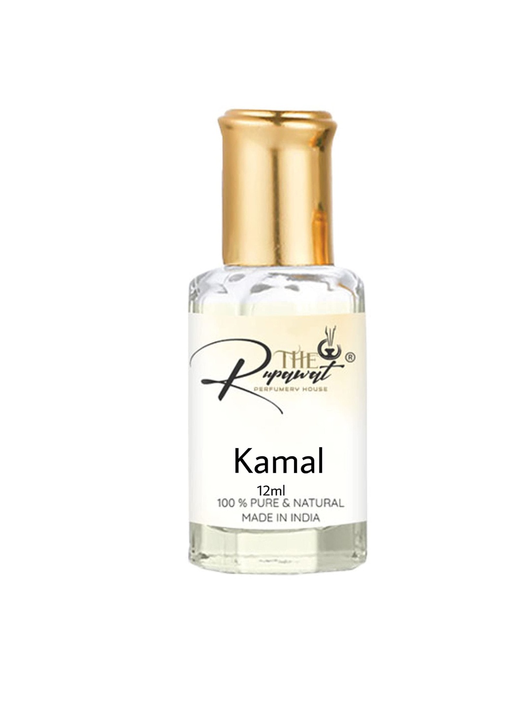 THE RUPAWAT Perfumery House Kamal Natural & Pure Alcohol Free Attar - 12 ml, Transparent
THE RUPAWAT Perfumery House Kamal Natural & Pure Alcohol Free Attar - 12 ml, Transparent
