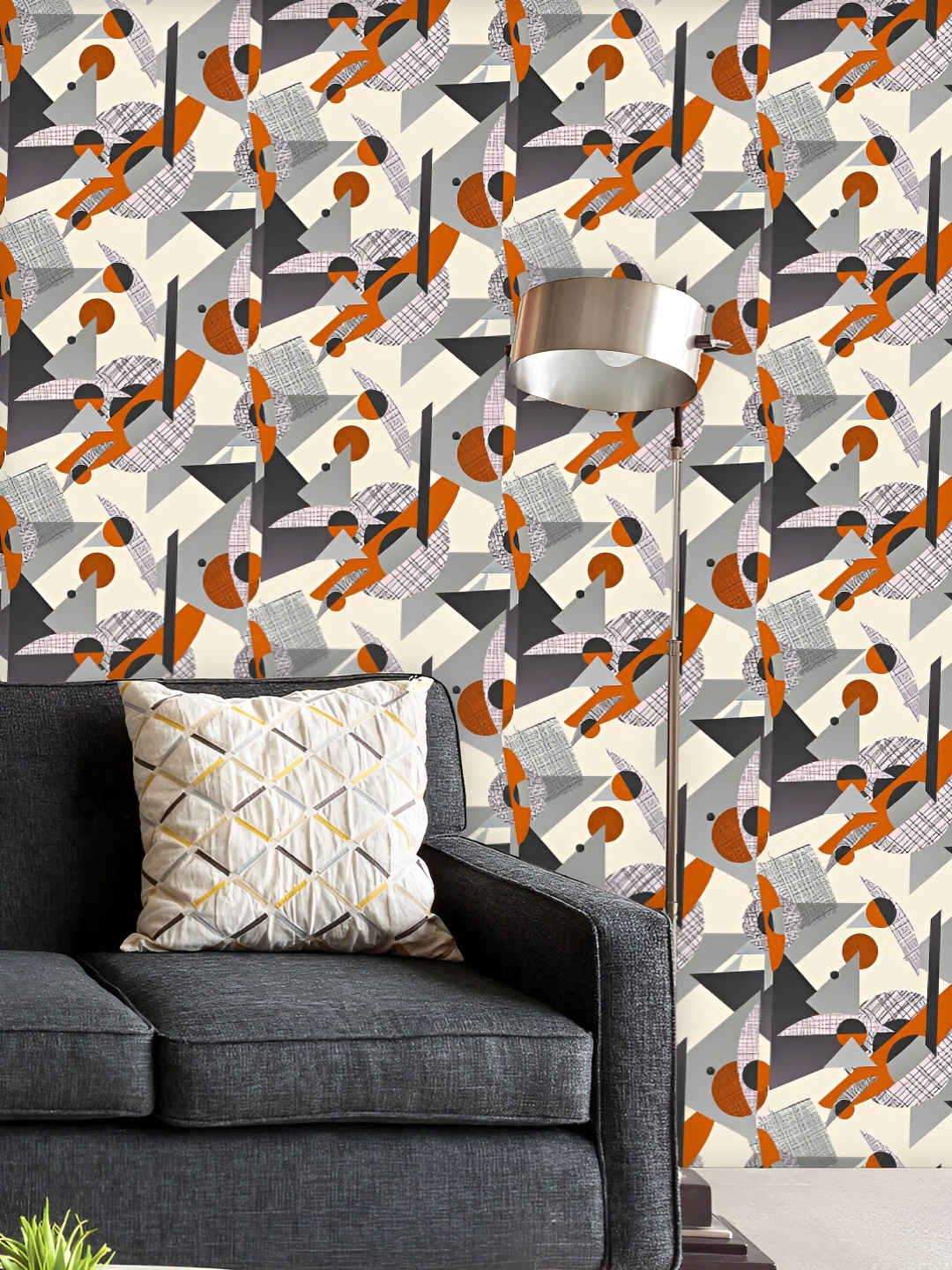 ArtzFolio Printed UV-Resistant Anti-Bacterial Geometric Abstract Peel & Stick Wallpaper, Multi
ArtzFolio Printed UV-Resistant Anti-Bacterial Geometric Abstract Peel & Stick Wallpaper, Multi